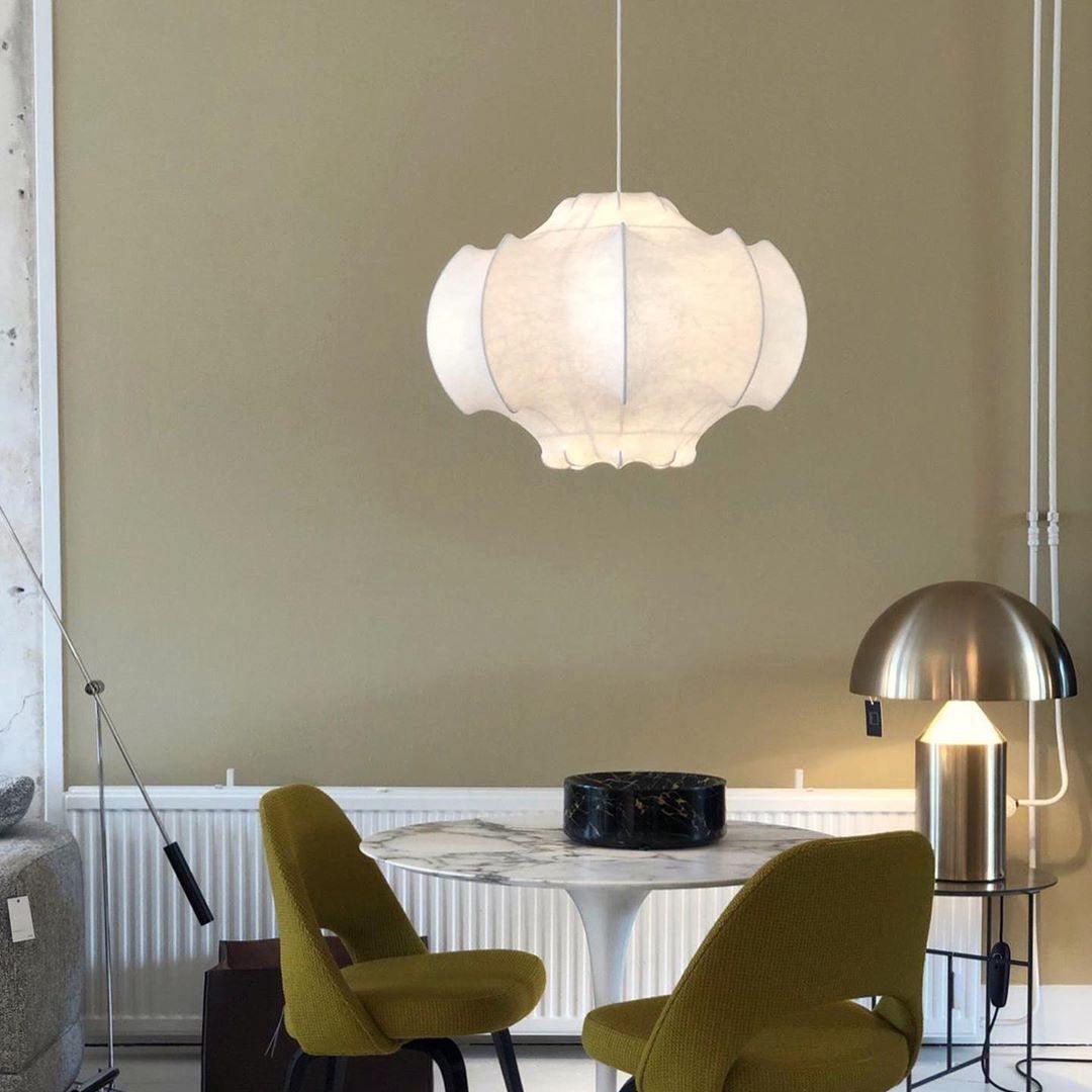 Lotus Minimalist Silk Pendant Lamp - Letslighting