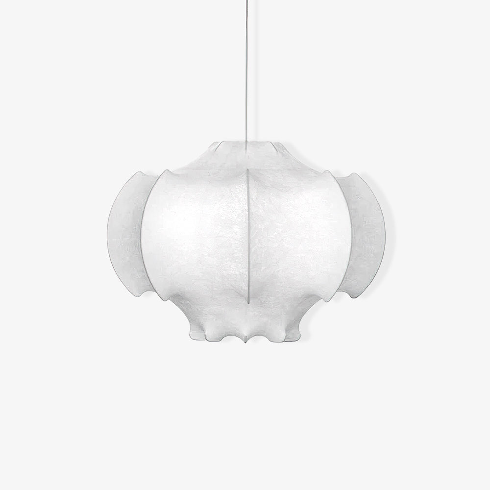 Lotus Minimalist Silk Pendant Lamp - Letslighting