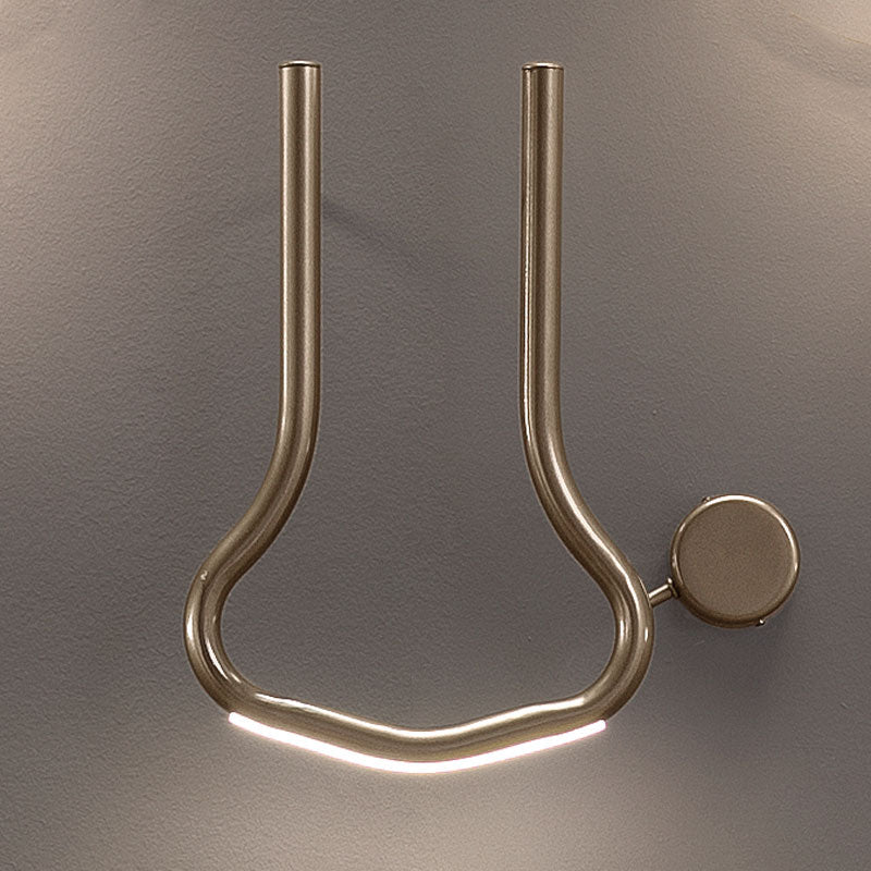Oldore Individual Creativity Brass Glass Wall Lamp - Letslighting