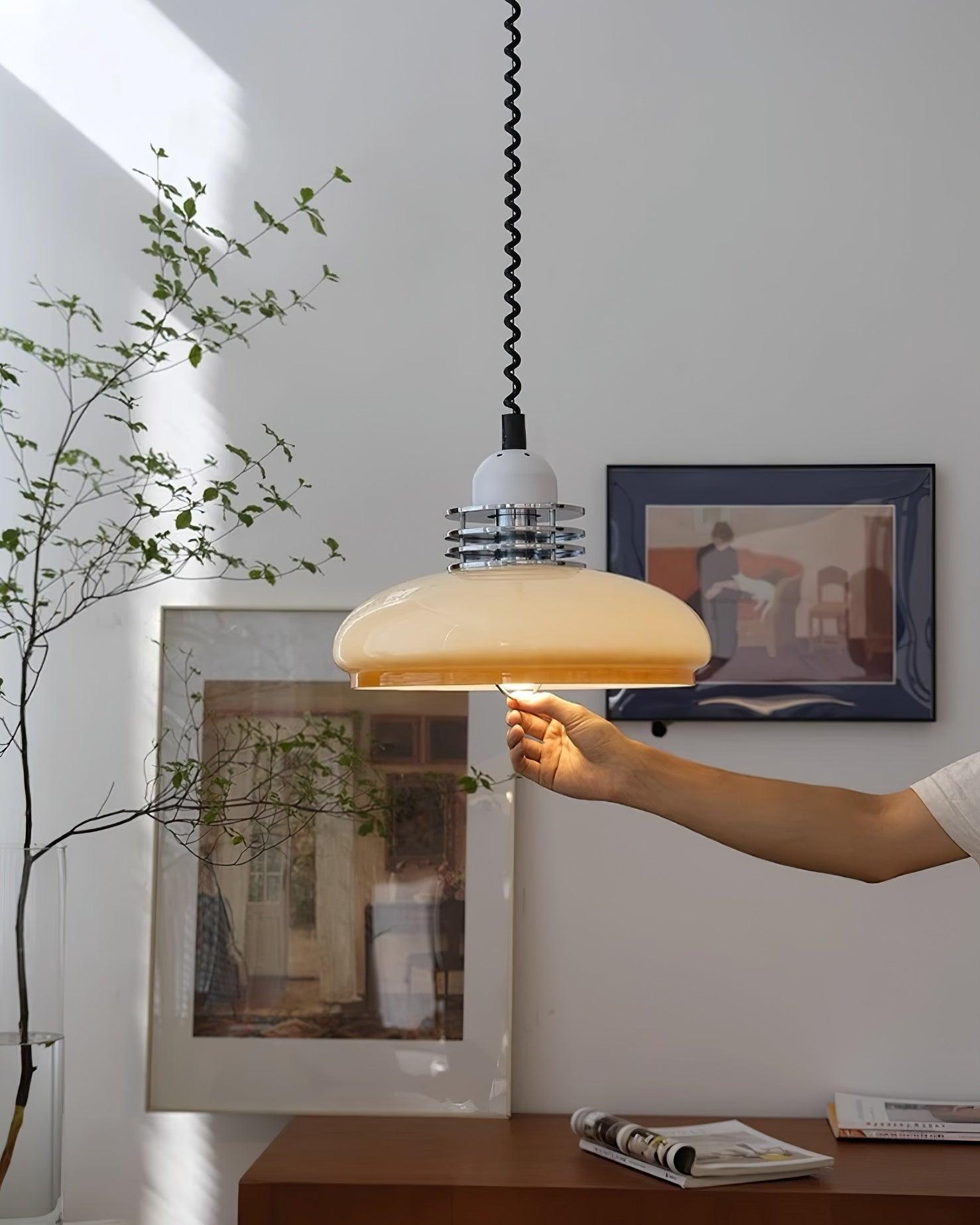 Vistosi Pendant Lamp Glass Globe Subtle - Letslighting