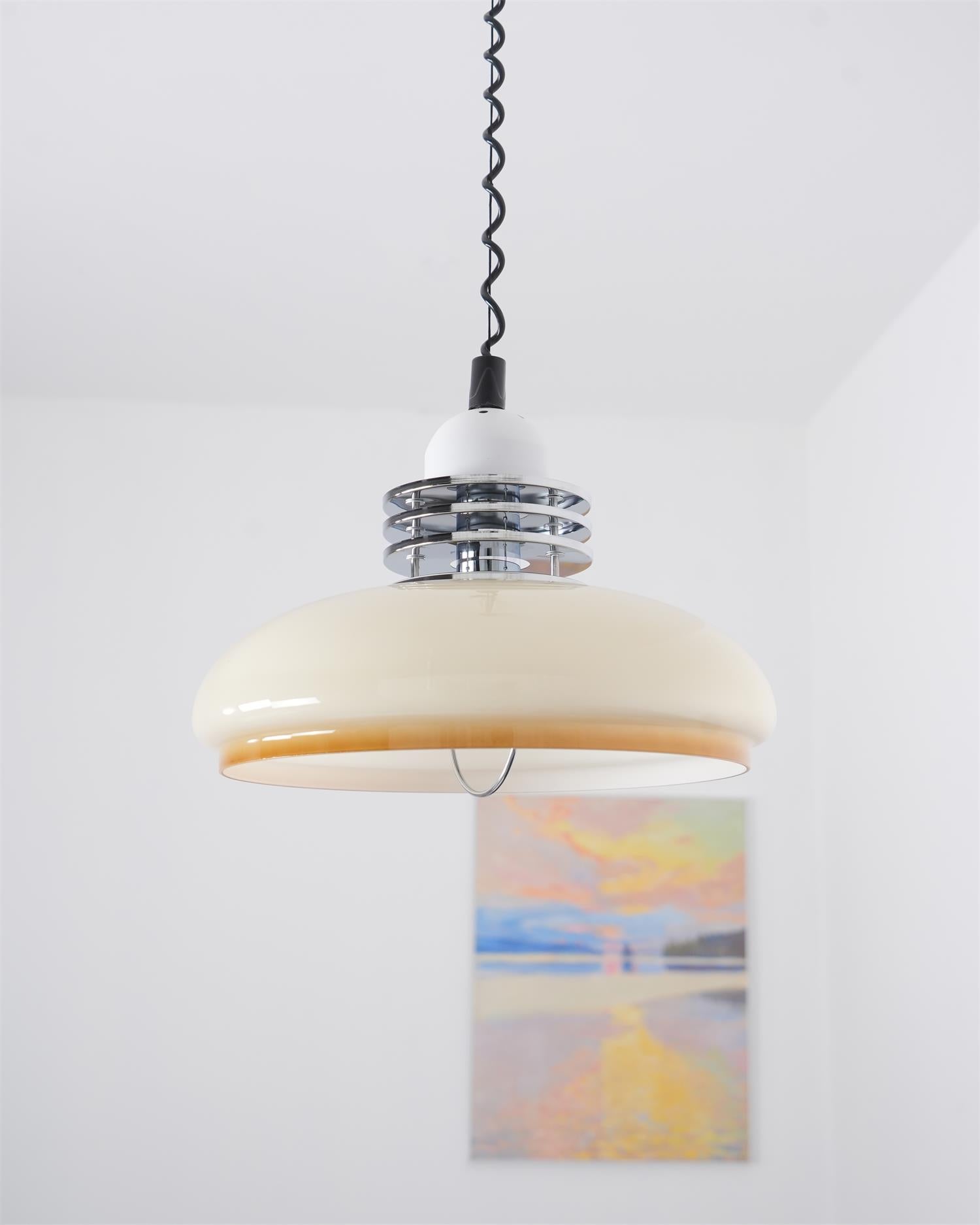 Vistosi Pendant Lamp Glass Globe Subtle - Letslighting