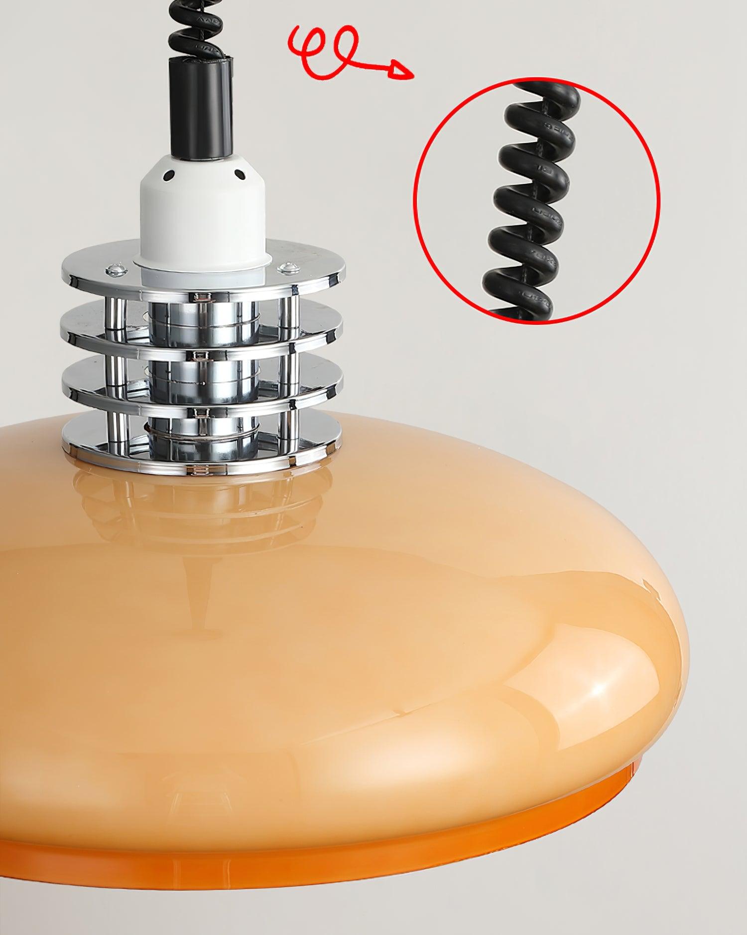 Vistosi Pendant Lamp Glass Globe Subtle - Letslighting