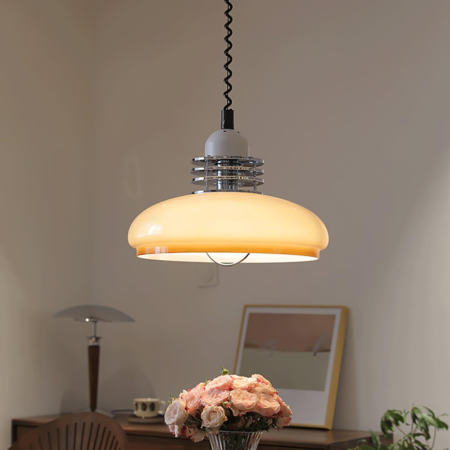 Vistosi Pendant Lamp Glass Globe Subtle - Letslighting