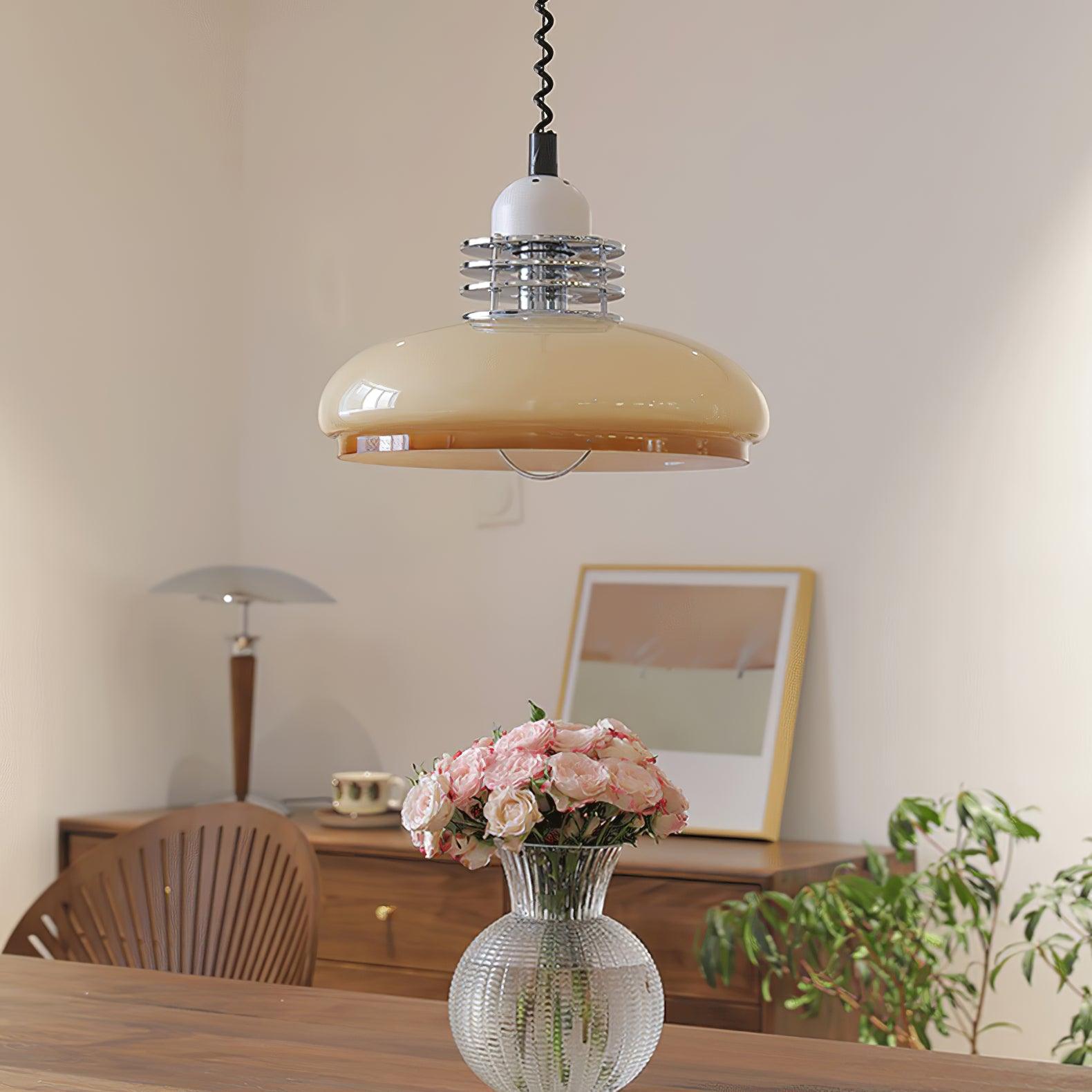 Vistosi Pendant Lamp Glass Globe Subtle - Letslighting