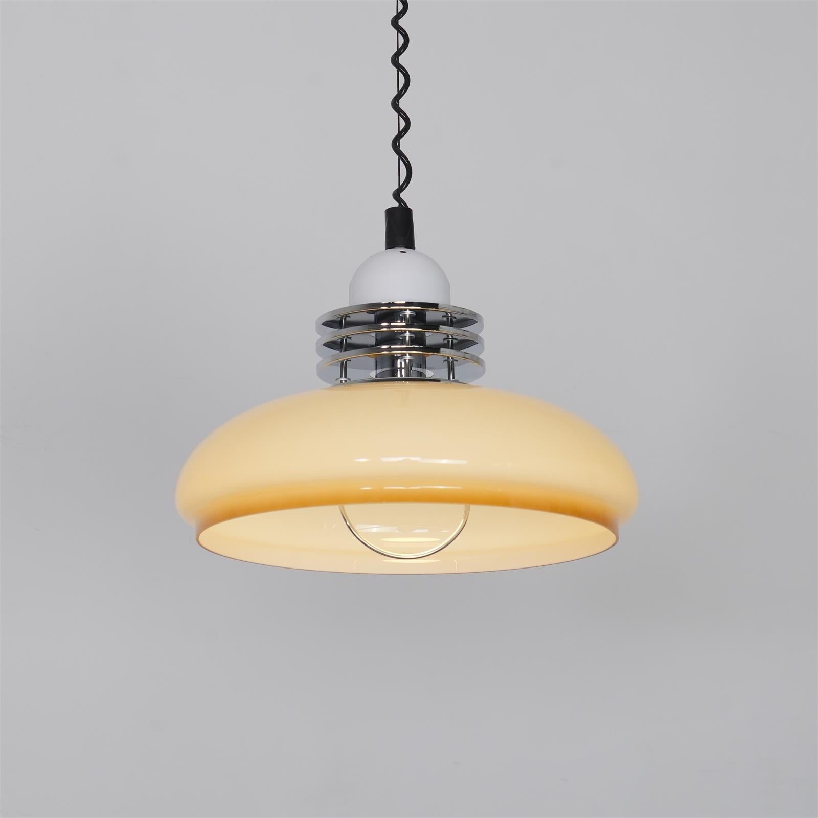 Vistosi Pendant Lamp Glass Globe Subtle - Letslighting