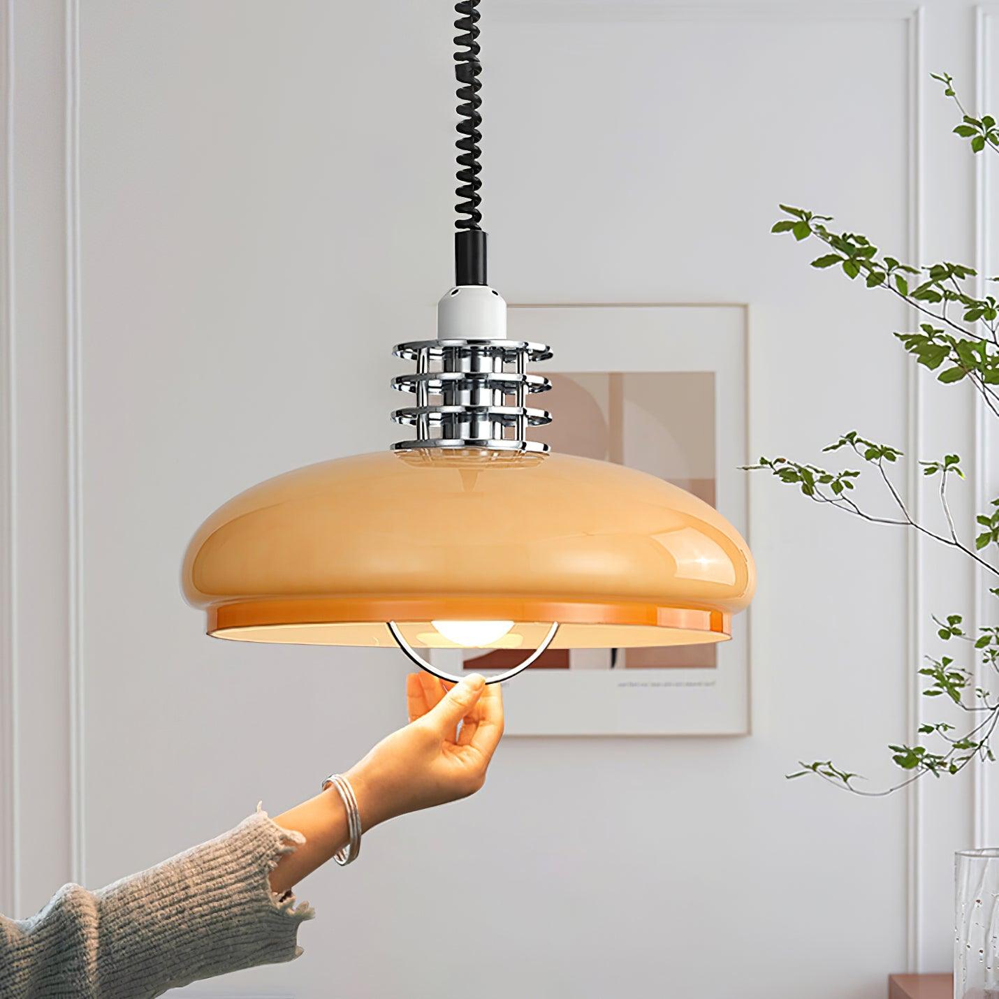 Vistosi Pendant Lamp Glass Globe Subtle - Letslighting