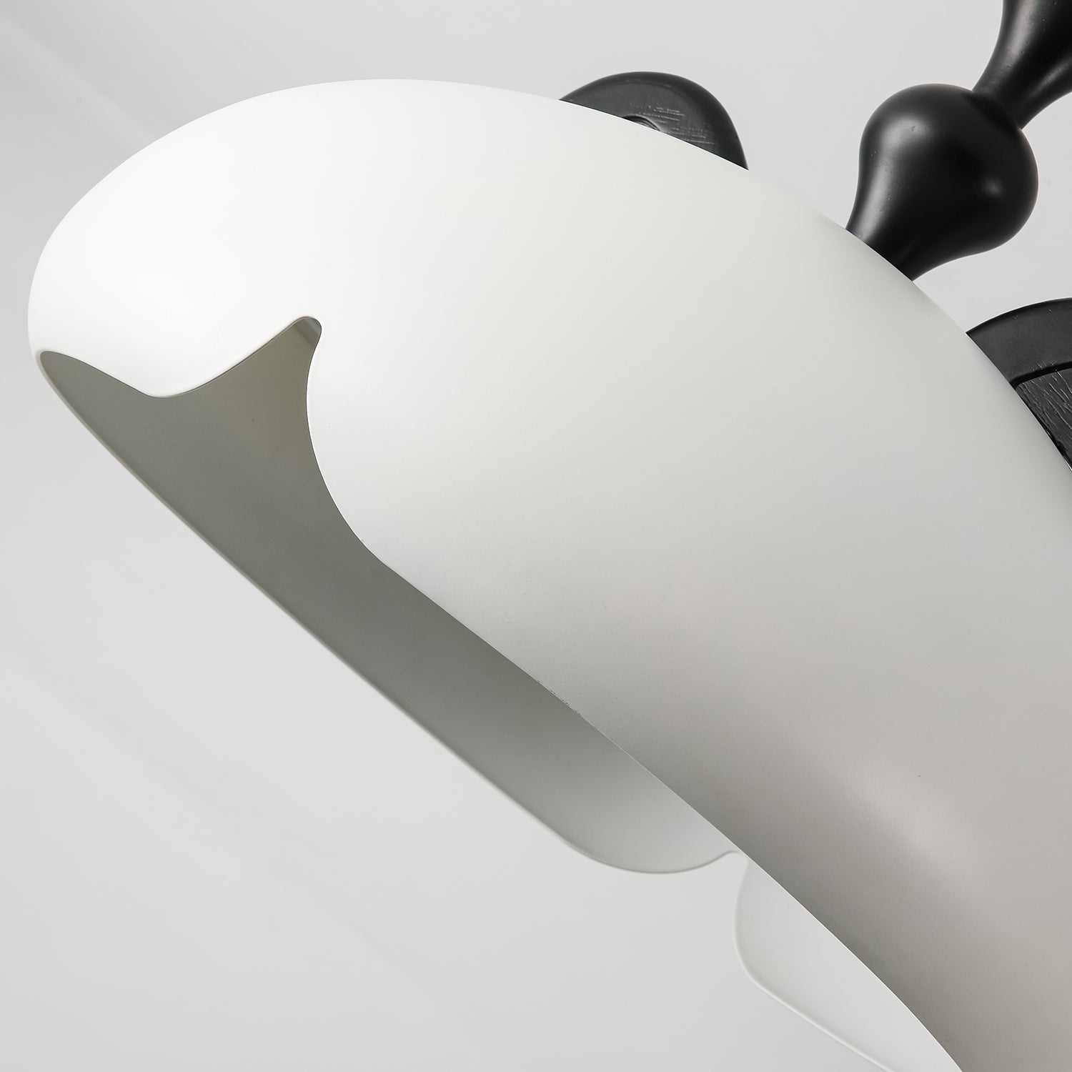 Cat Ceiling Light Glossy Dome Wood Ears - Letslighting