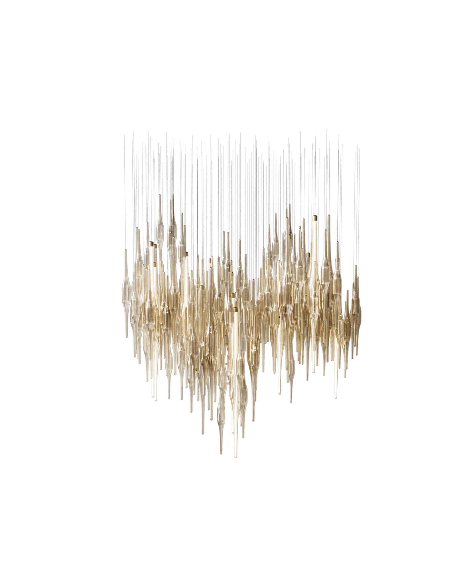 Vitara Glass Drop Customize Chandelier - Letslighting