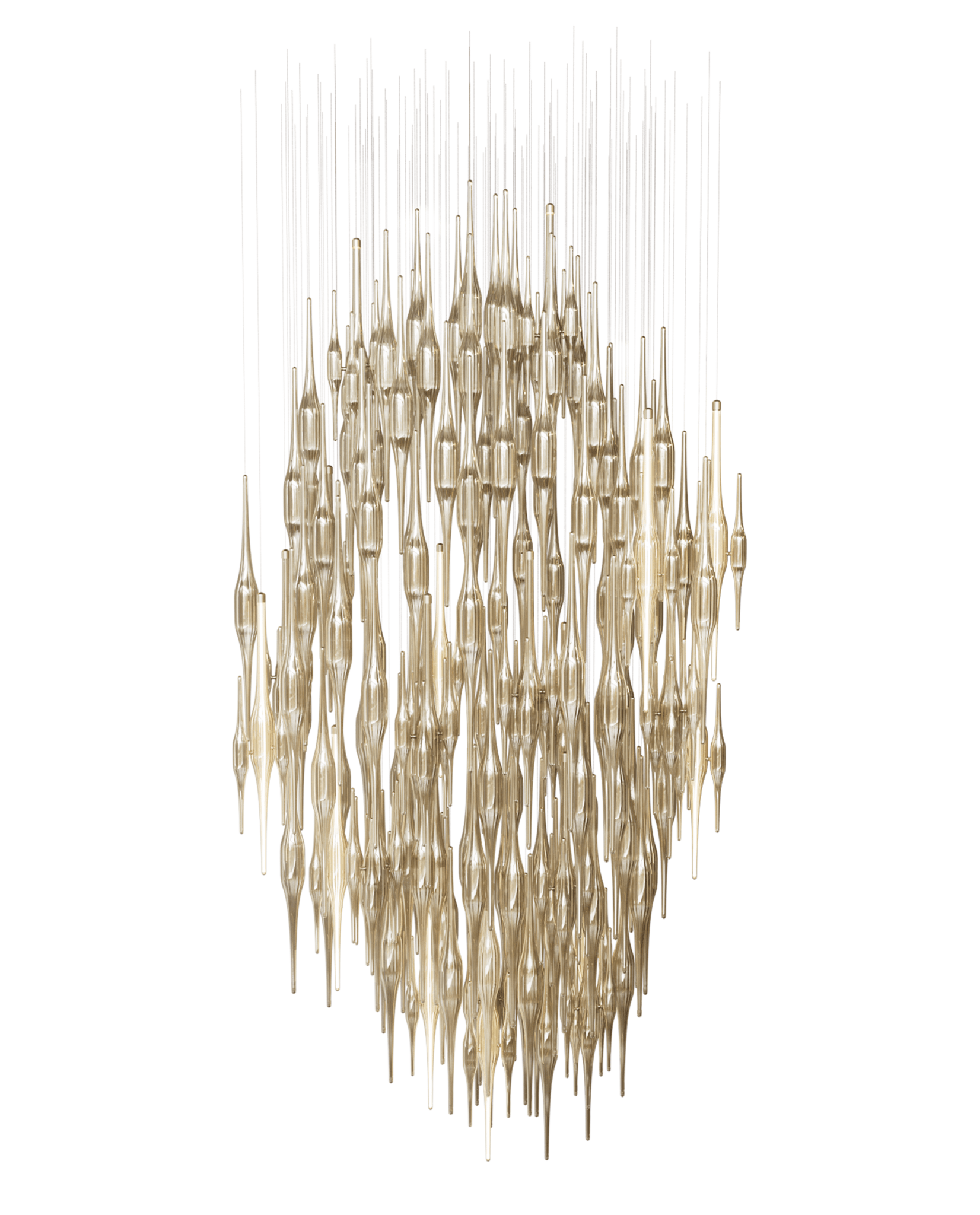 Vitara Glass Drop Customize Chandelier - Letslighting