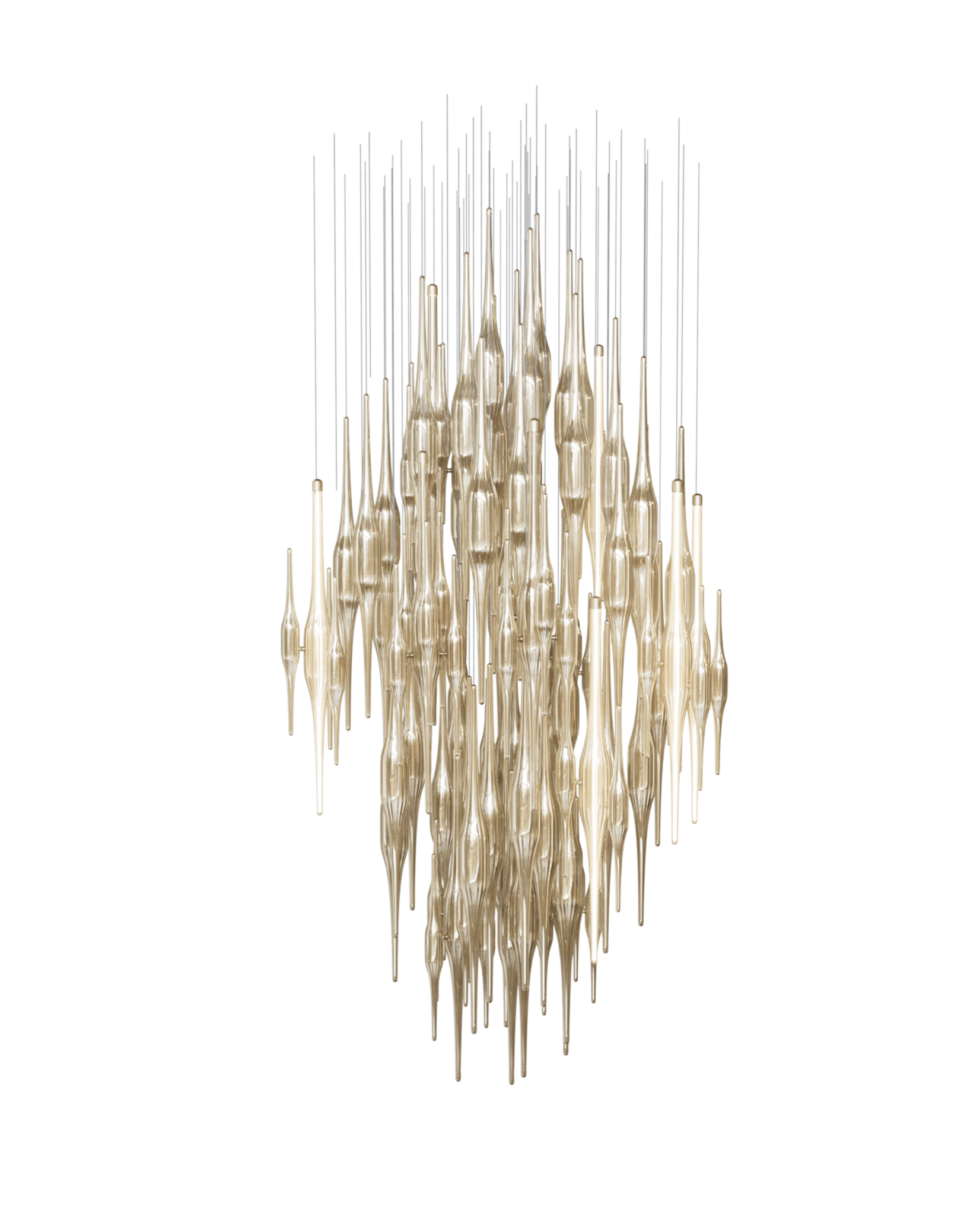 Vitara Glass Drop Customize Chandelier - Letslighting