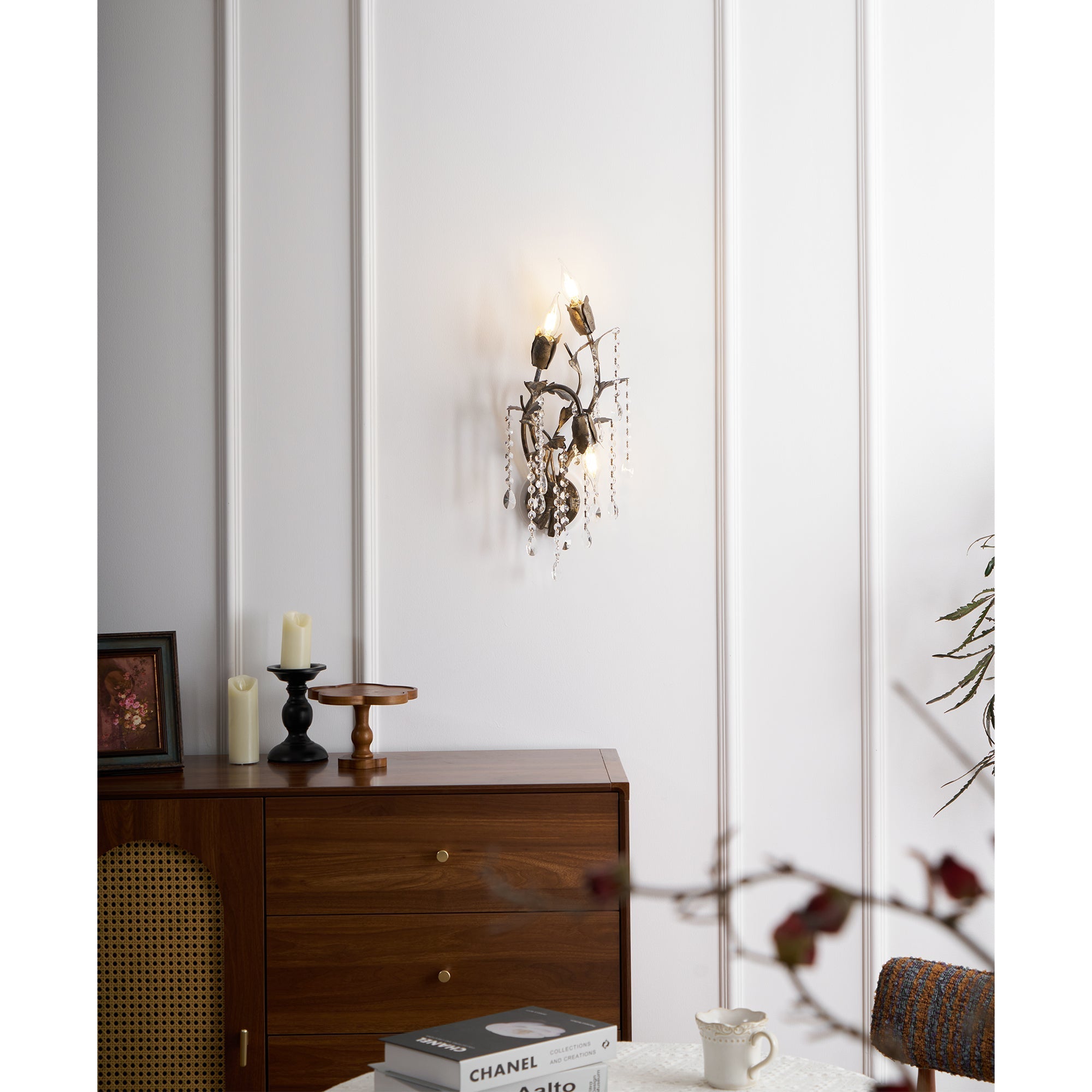 Otalara Individual Creativity Crystal Wall Lamp - Letslighting