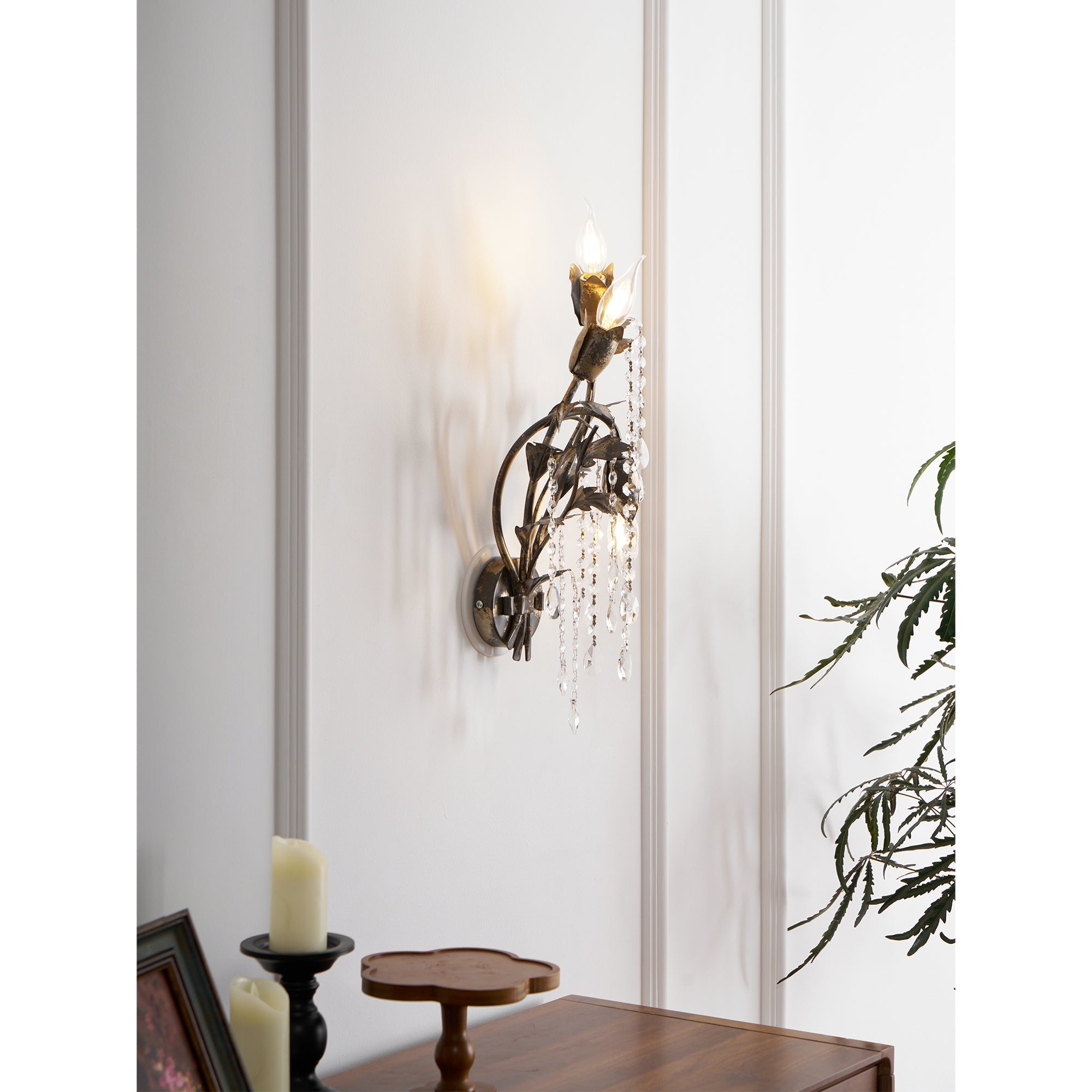 Otalara Individual Creativity Crystal Wall Lamp - Letslighting