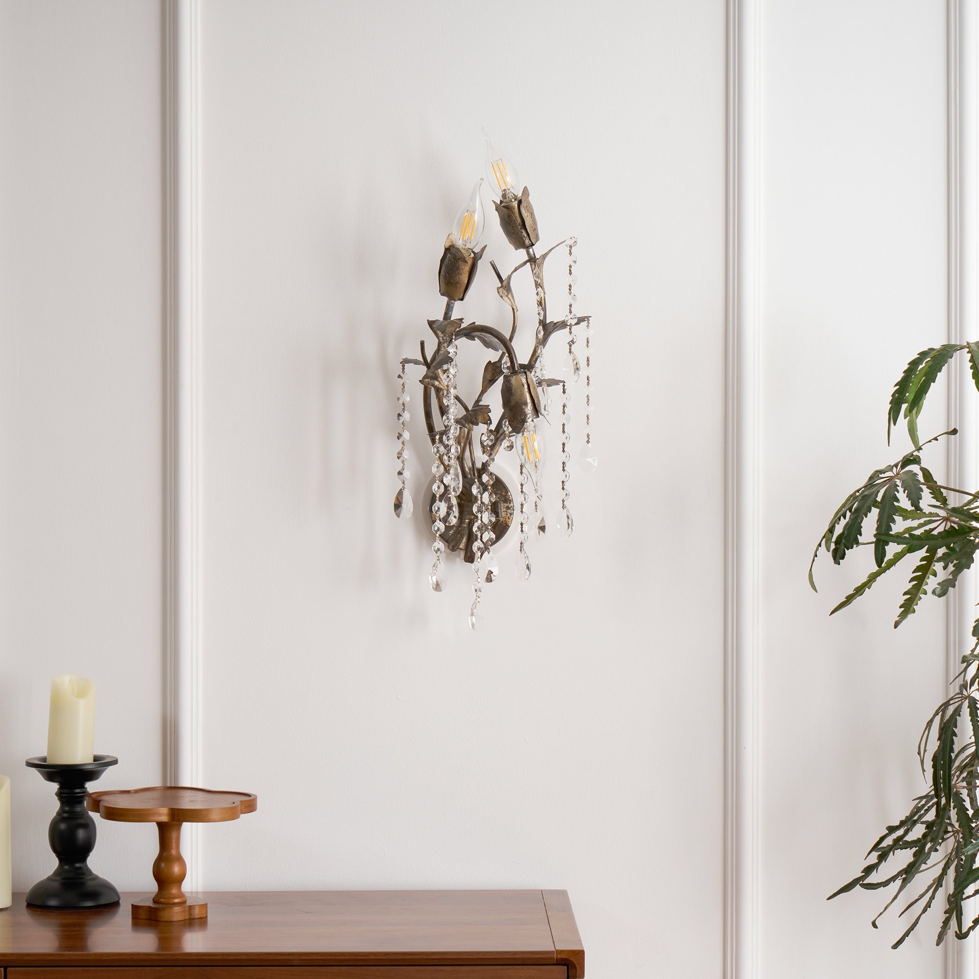 Otalara Individual Creativity Crystal Wall Lamp - Letslighting