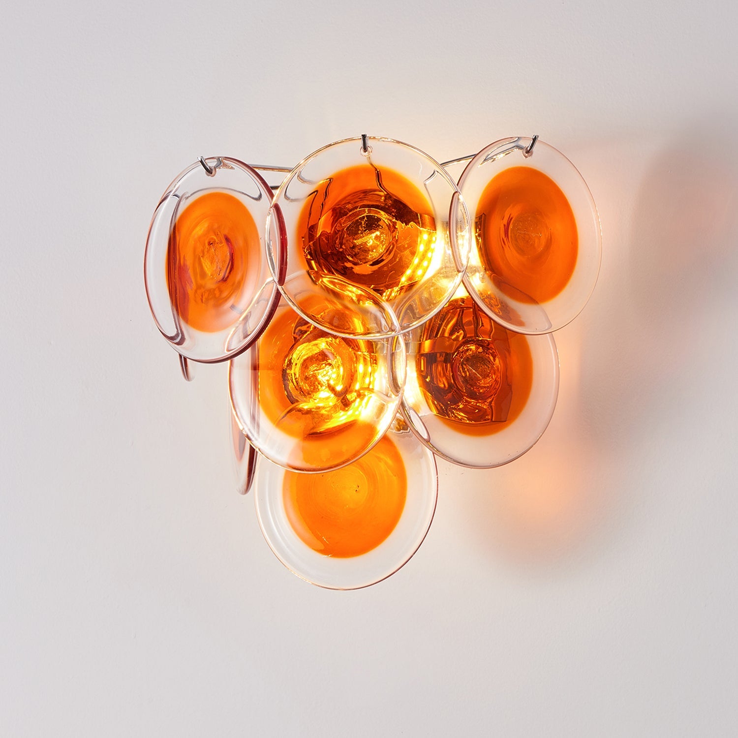 Vivelle Wall Light Ethereal Glass Petal - Letslighting