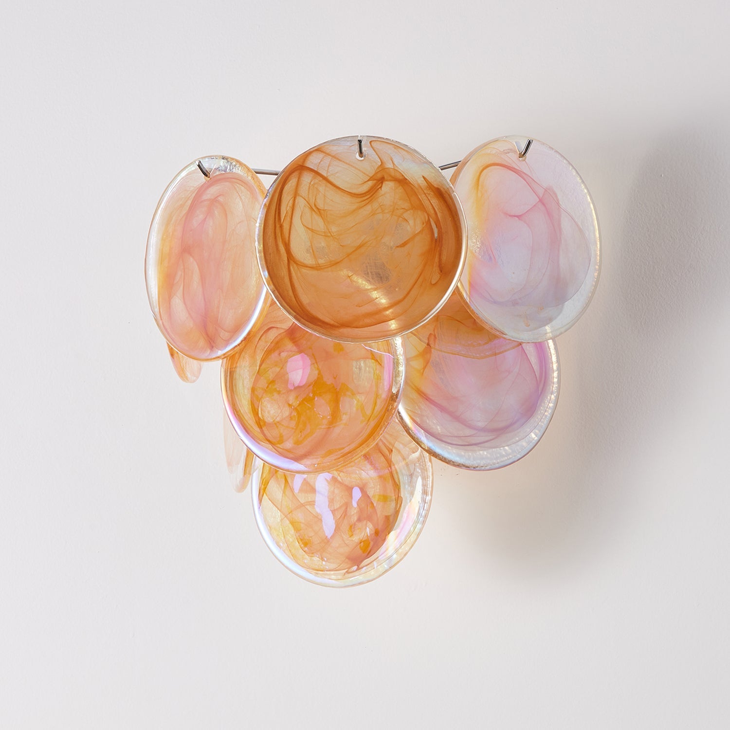 Vivelle Wall Light Ethereal Glass Petal - Letslighting