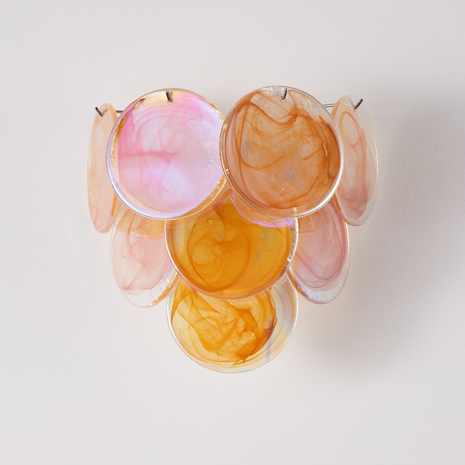 Vivelle Wall Light Ethereal Glass Petal - Letslighting