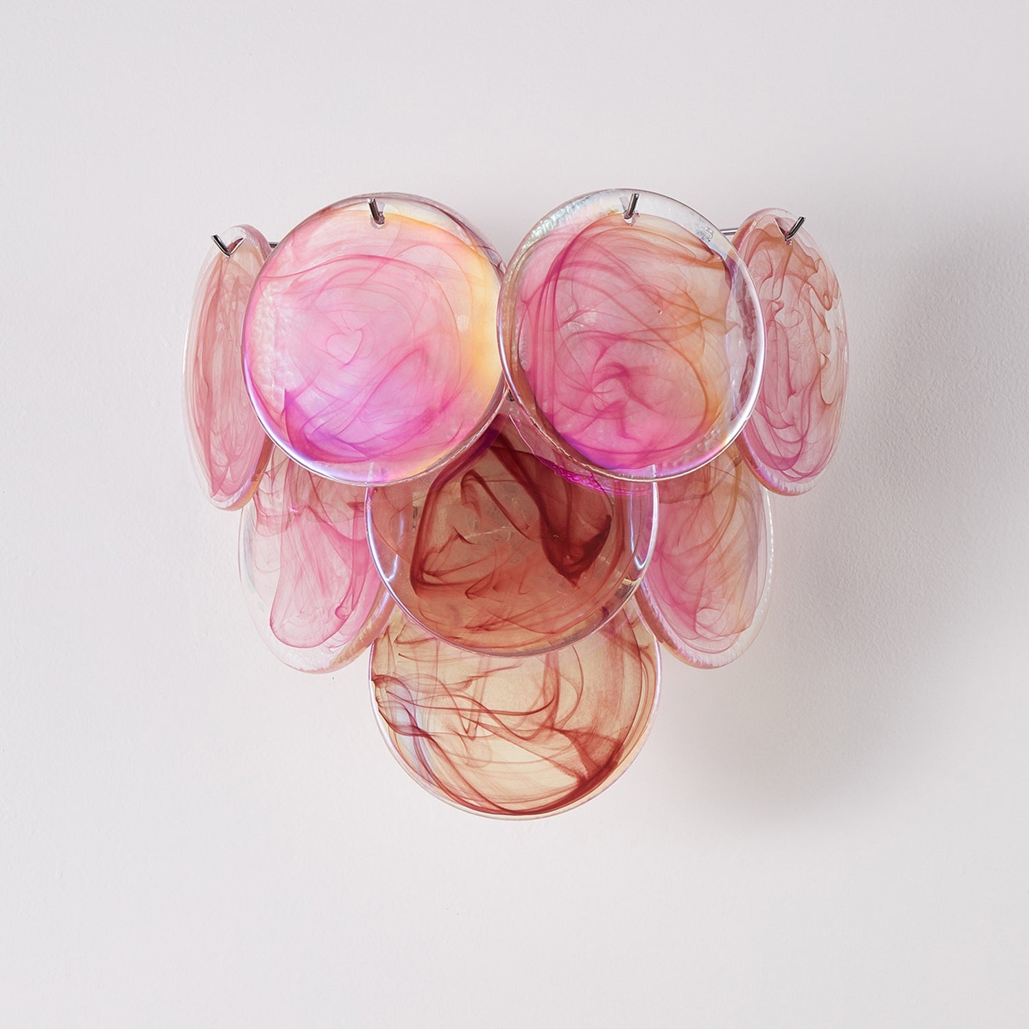 Vivelle Wall Light Ethereal Glass Petal - Letslighting