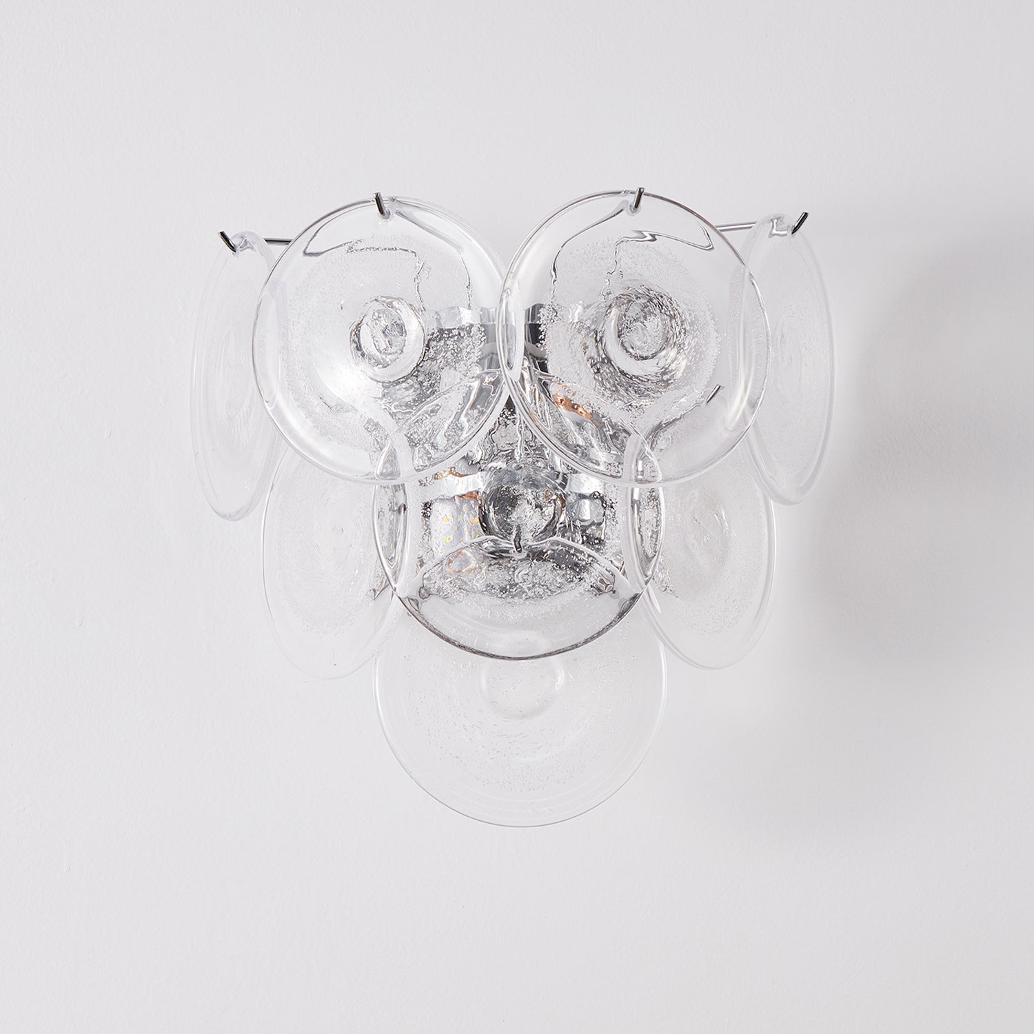 Vivelle Wall Light Ethereal Glass Petal - Letslighting