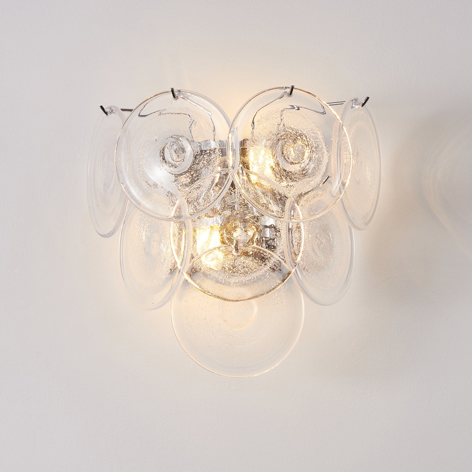 Vivelle Wall Light Ethereal Glass Petal - Letslighting
