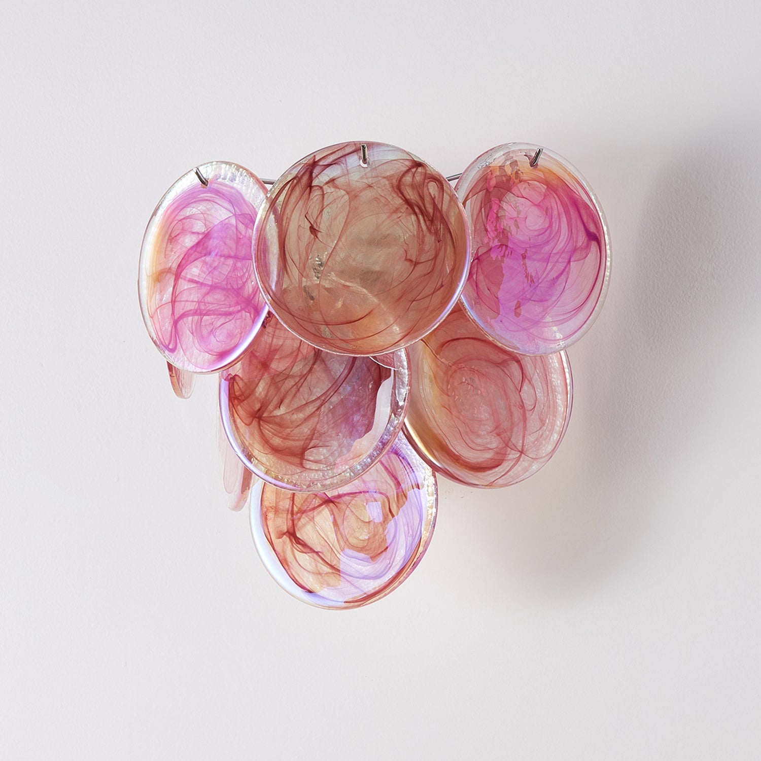 Vivelle Wall Light Ethereal Glass Petal - Letslighting