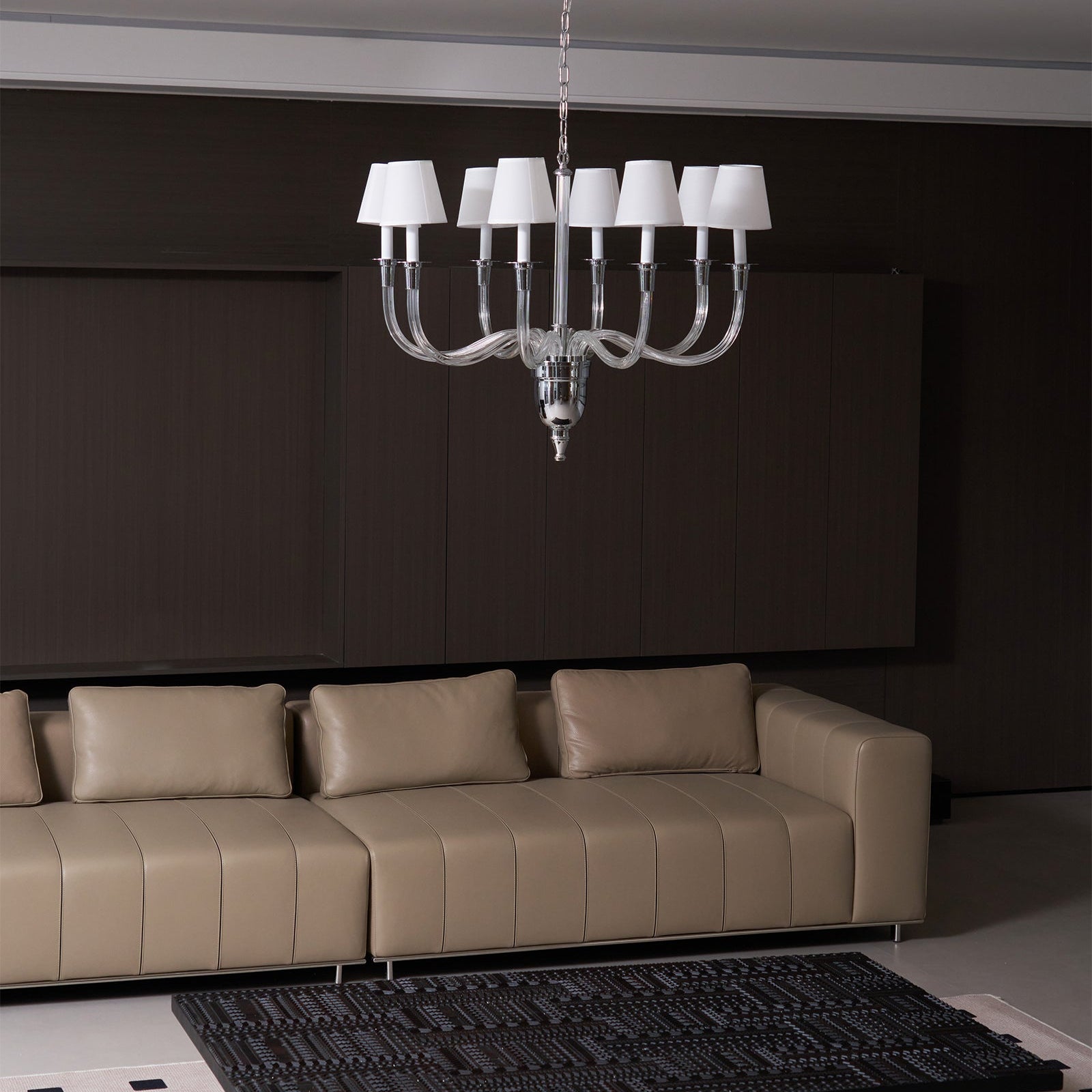 Syvinor Postmodern Luxury Crystal Fabric Chandelier - Letslighting