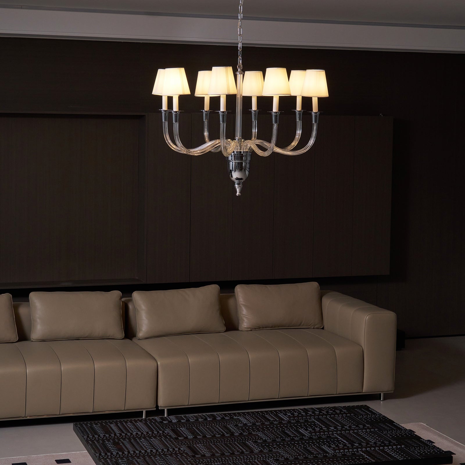 Syvinor Postmodern Luxury Crystal Fabric Chandelier - Letslighting