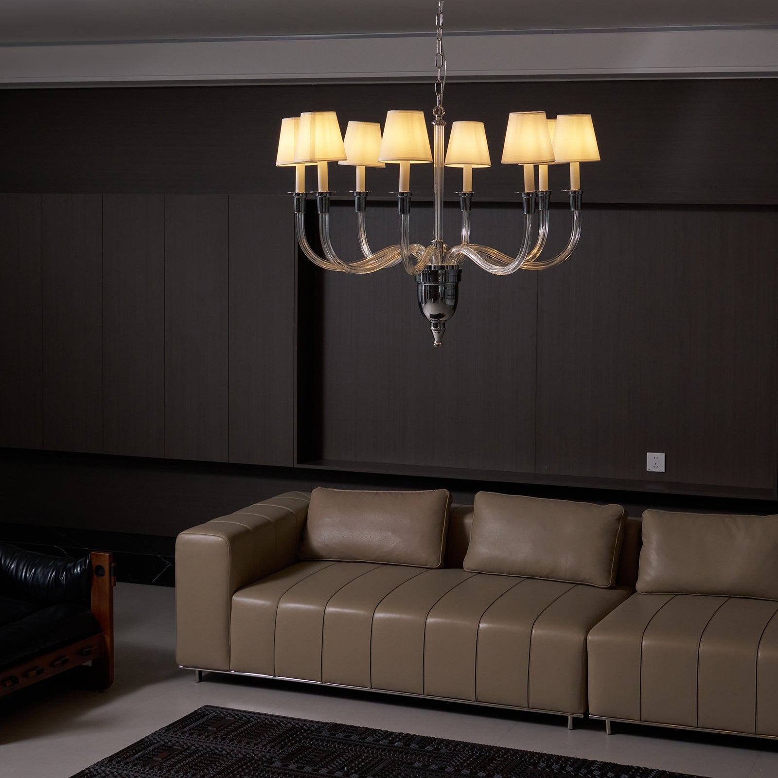 Syvinor Postmodern Luxury Crystal Fabric Chandelier - Letslighting
