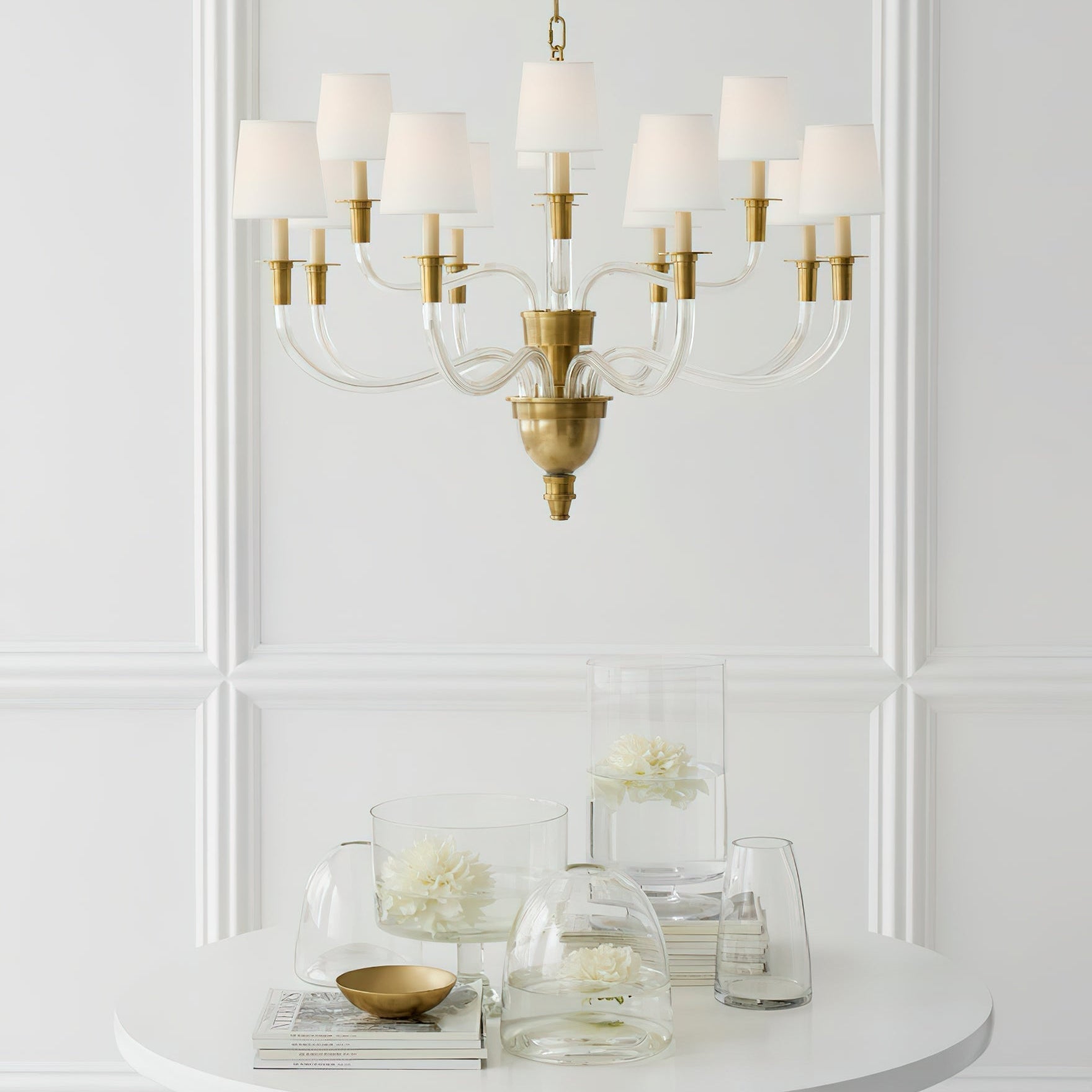 Syvinor Postmodern Luxury Crystal Fabric Chandelier - Letslighting