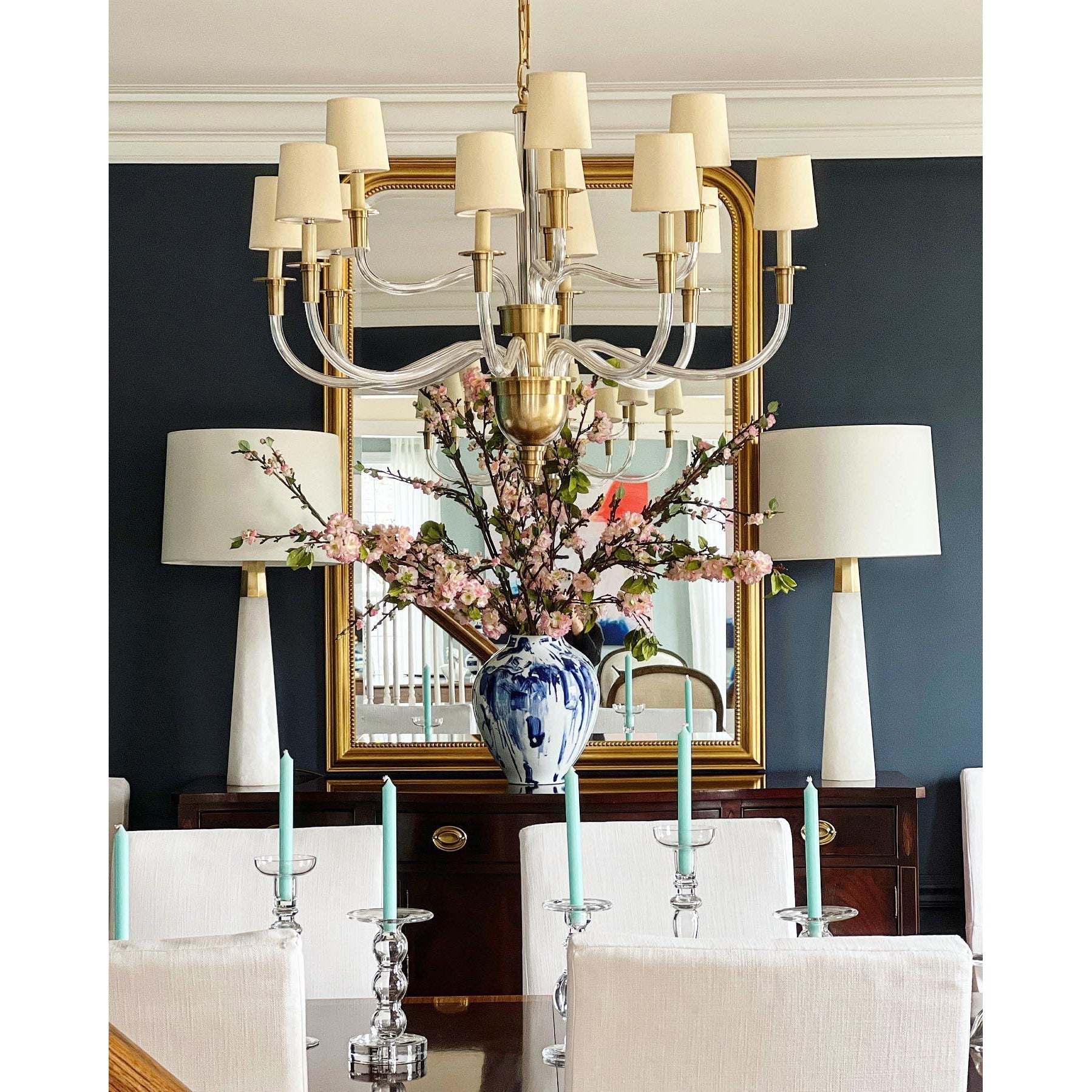 Syvinor Postmodern Luxury Crystal Fabric Chandelier - Letslighting