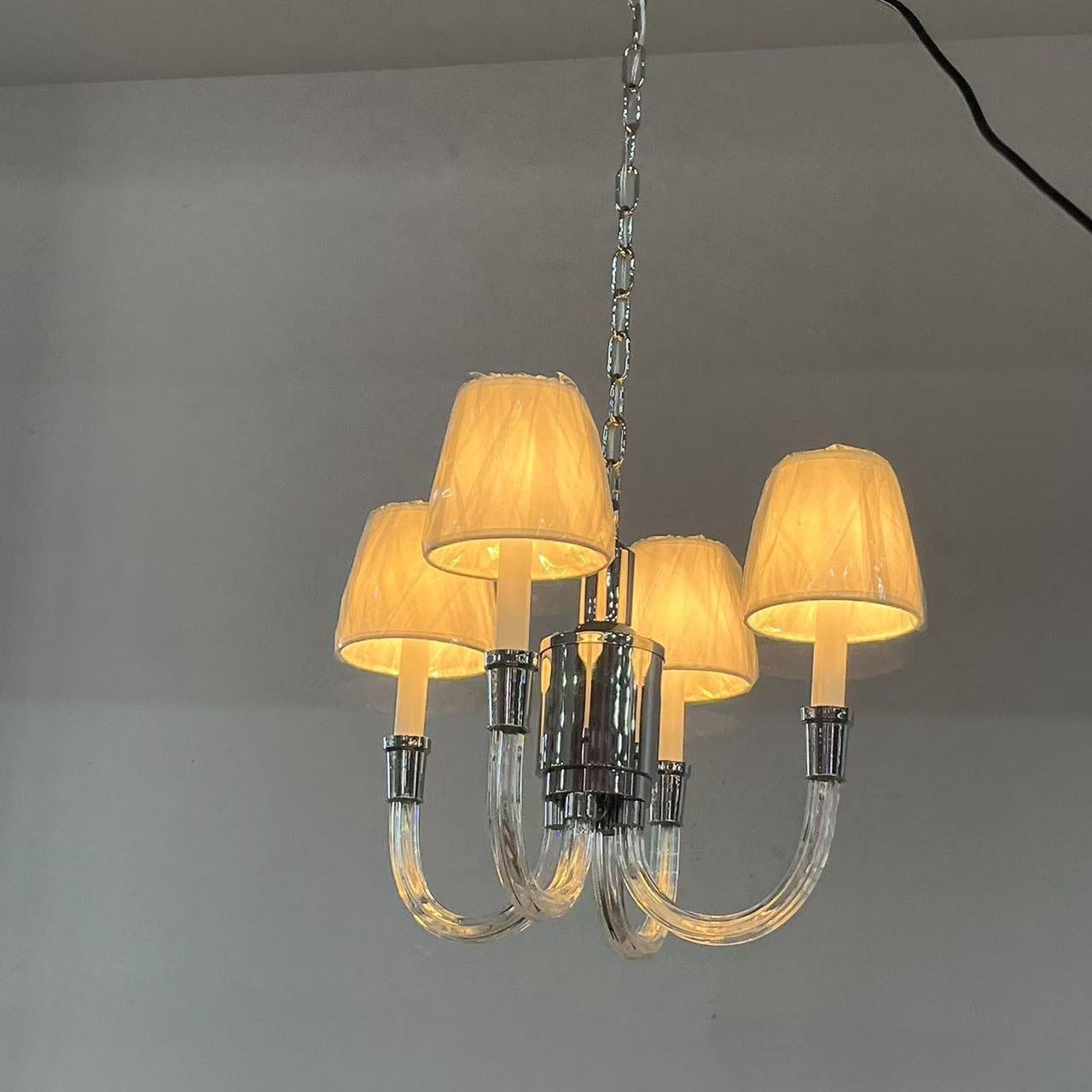 Syvinor Postmodern Luxury Crystal Fabric Chandelier - Letslighting