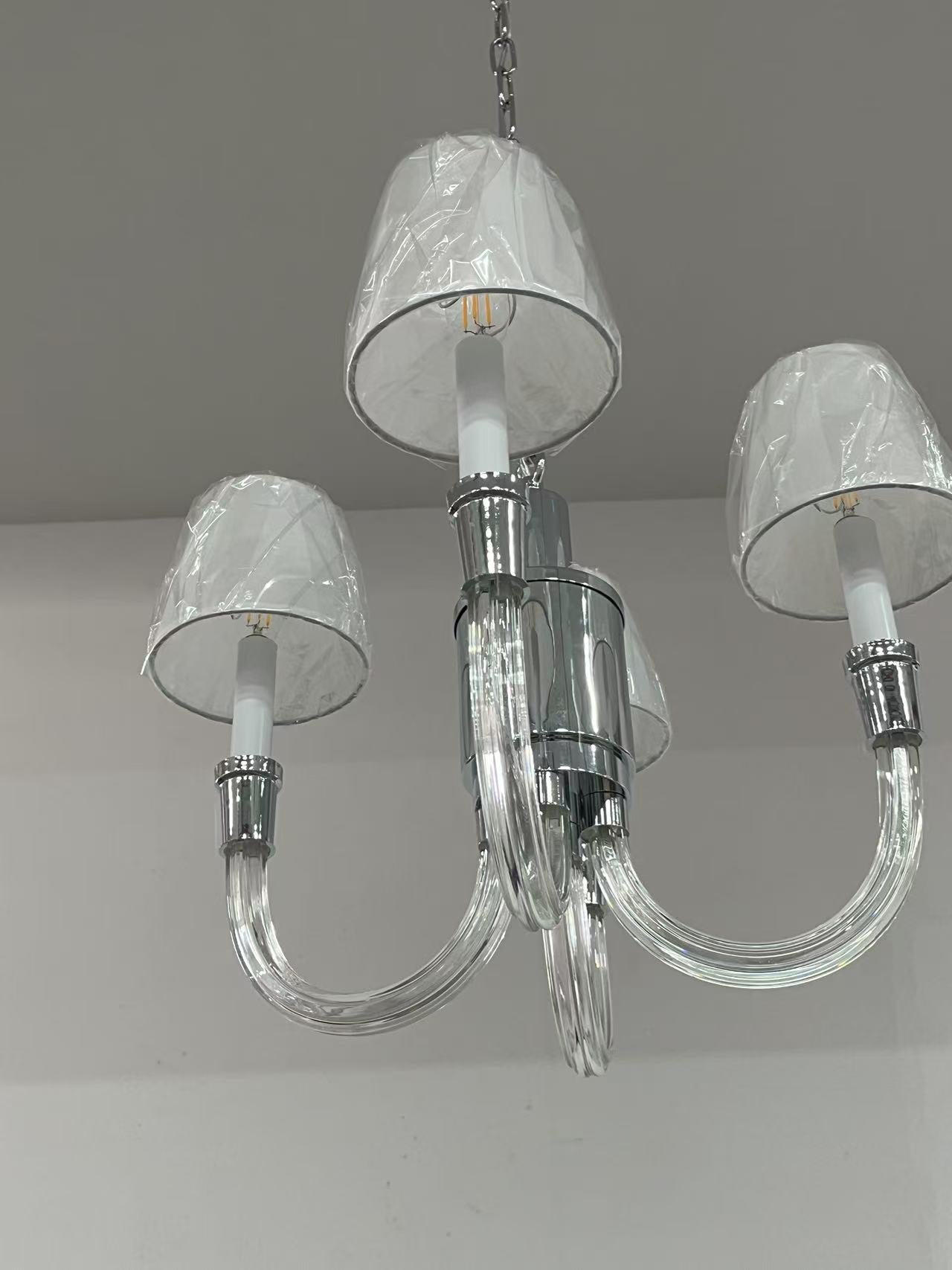 Syvinor Postmodern Luxury Crystal Fabric Chandelier - Letslighting