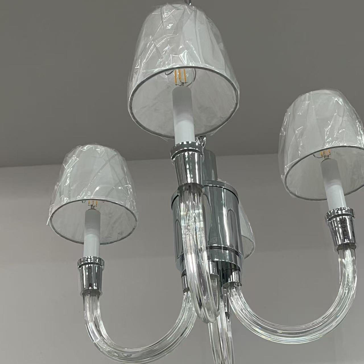 Syvinor Postmodern Luxury Crystal Fabric Chandelier - Letslighting