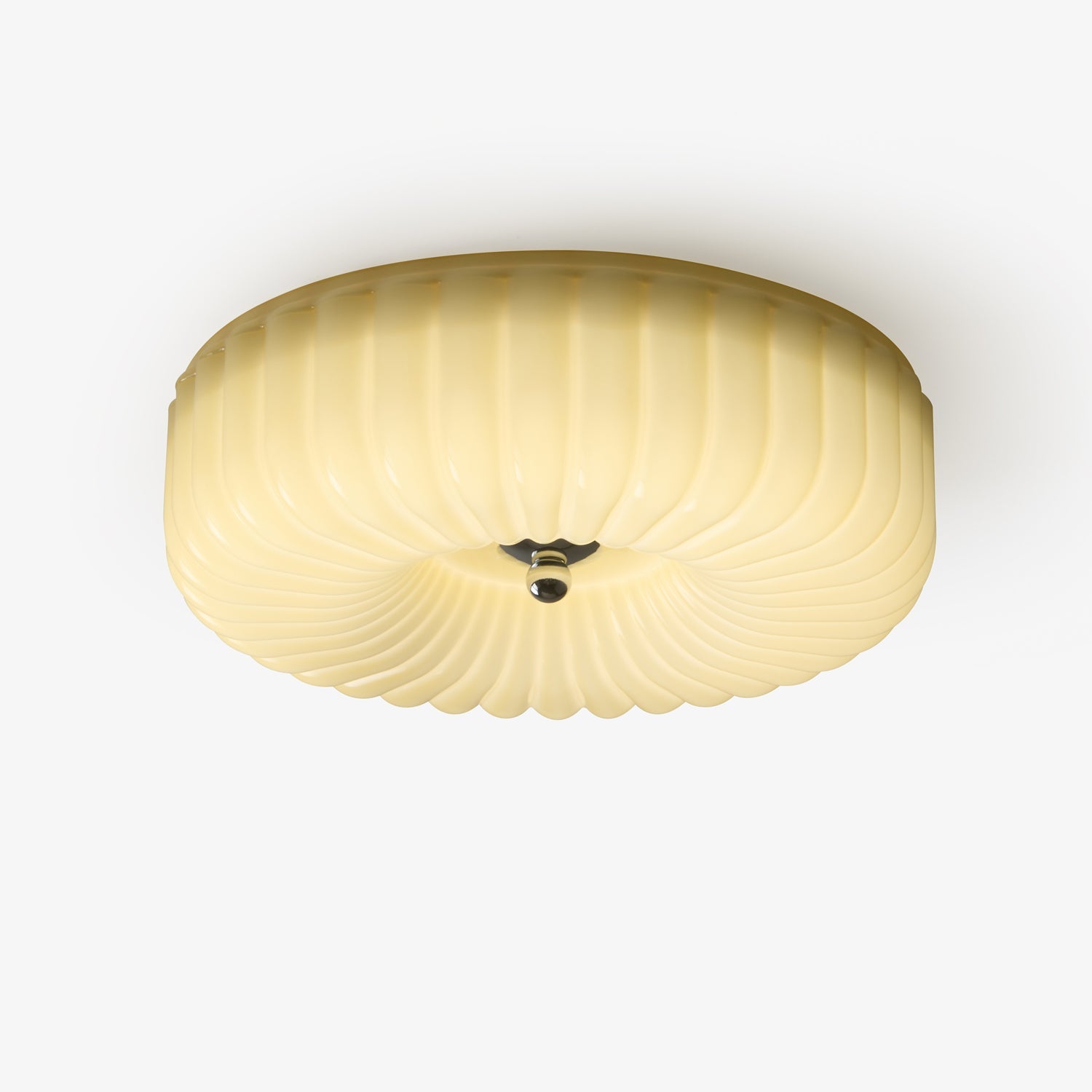 Lyvelus Nordic Art Ripple Glass Ceiling Light - Letslighting