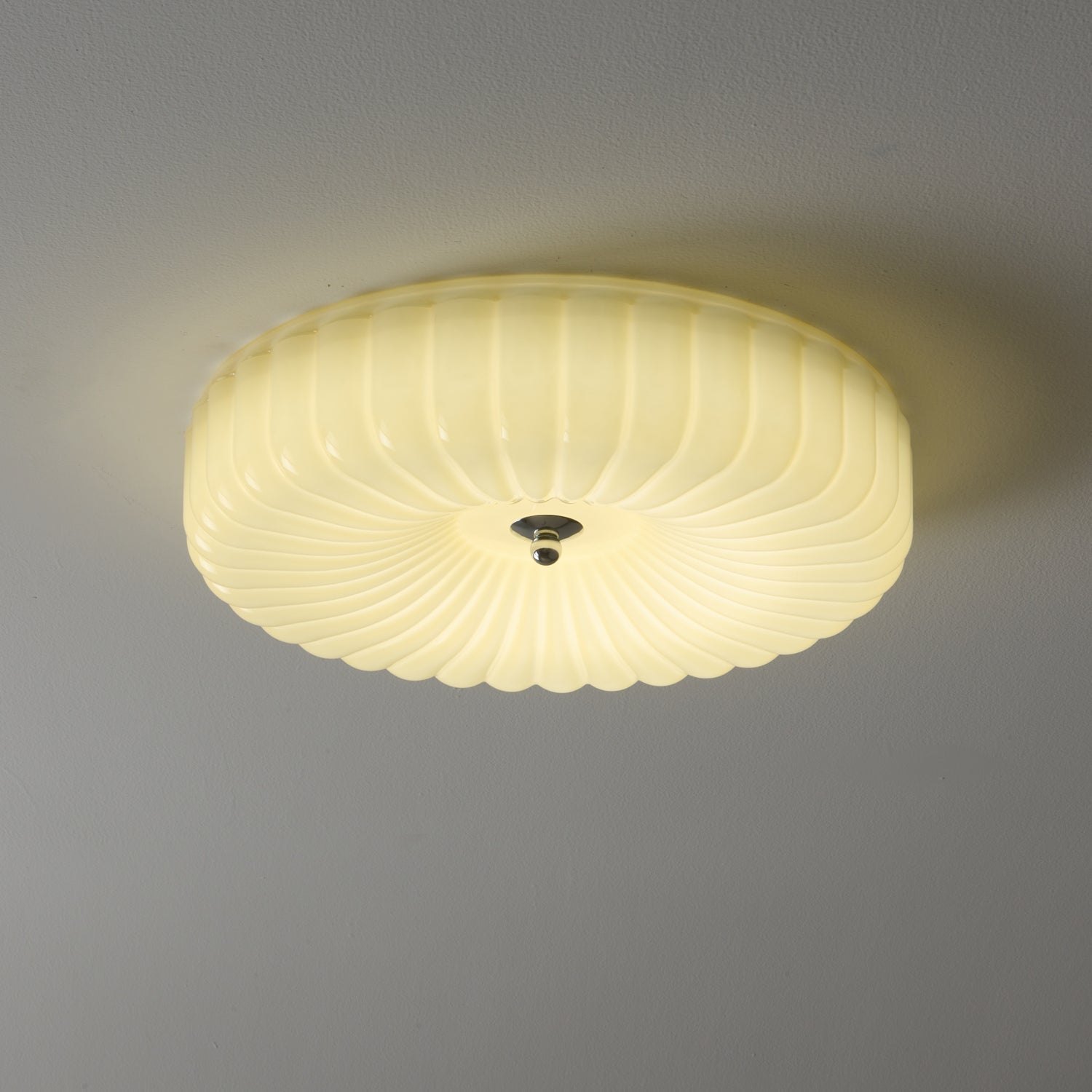 Lyvelus Nordic Art Ripple Glass Ceiling Light - Letslighting