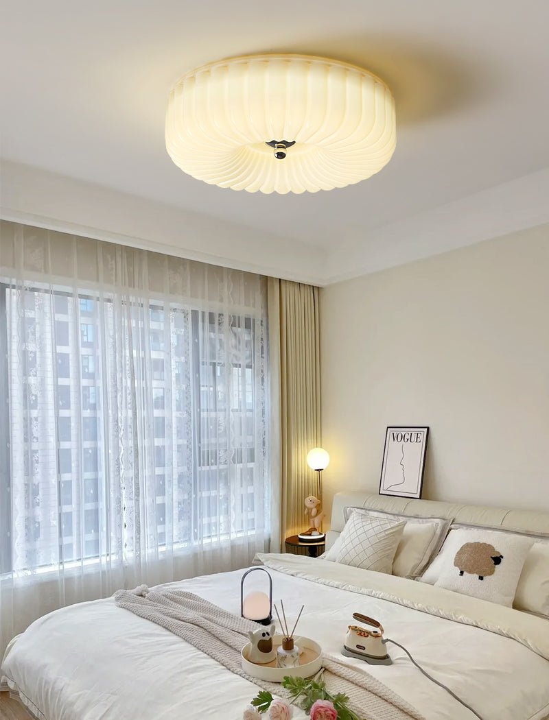 Lyvelus Nordic Art Ripple Glass Ceiling Light - Letslighting