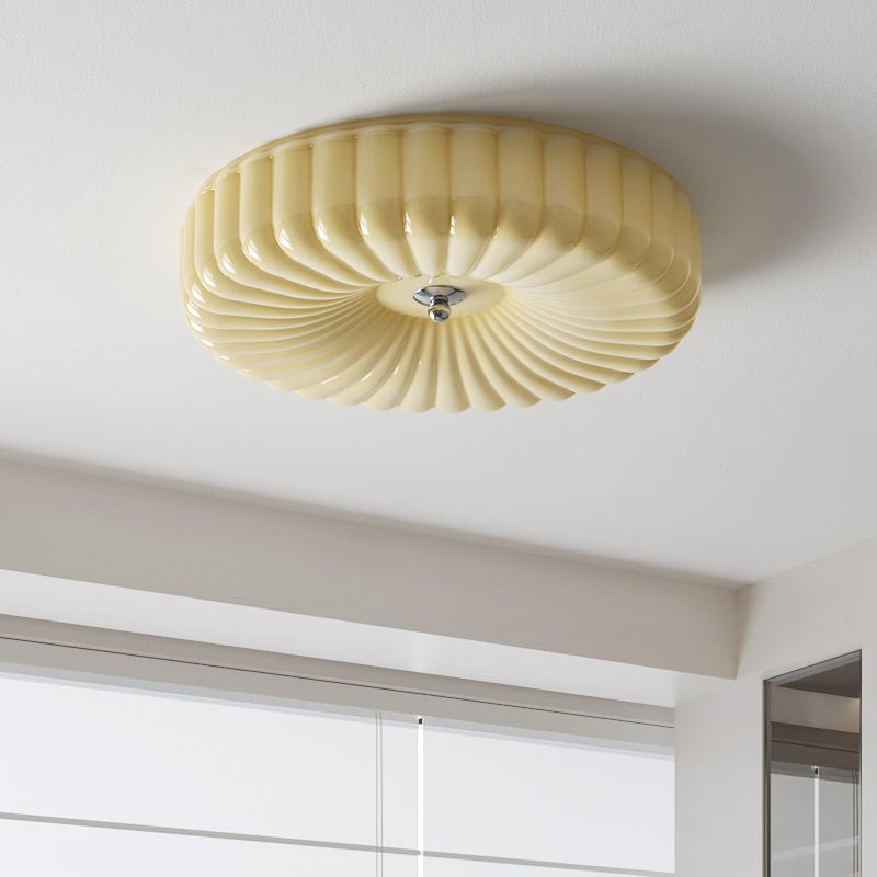 Lyvelus Nordic Art Ripple Glass Ceiling Light - Letslighting