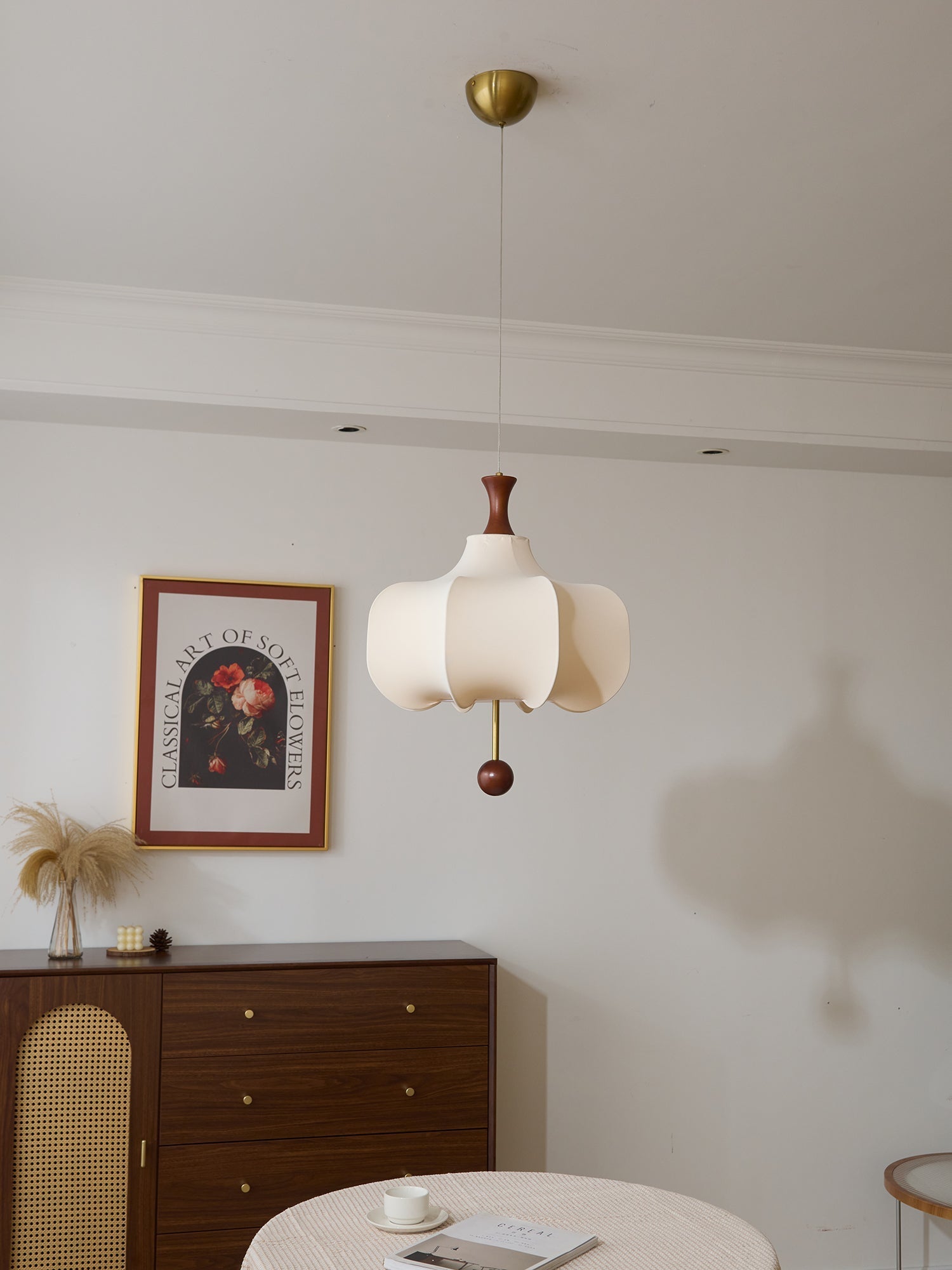 Venoryra Premium Elegance Cloud Wood Pendant Lamp - Letslighting