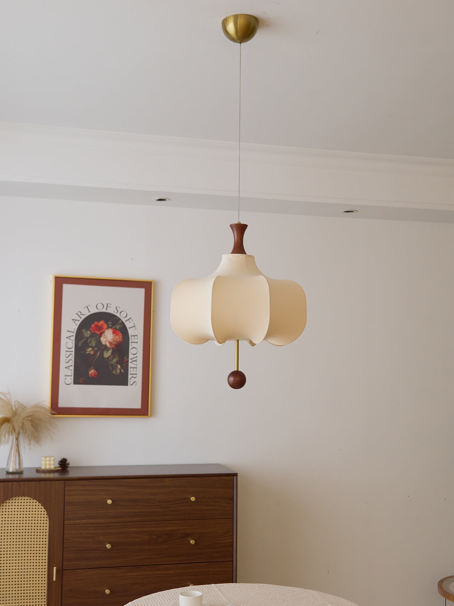 Venoryra Premium Elegance Cloud Wood Pendant Lamp - Letslighting