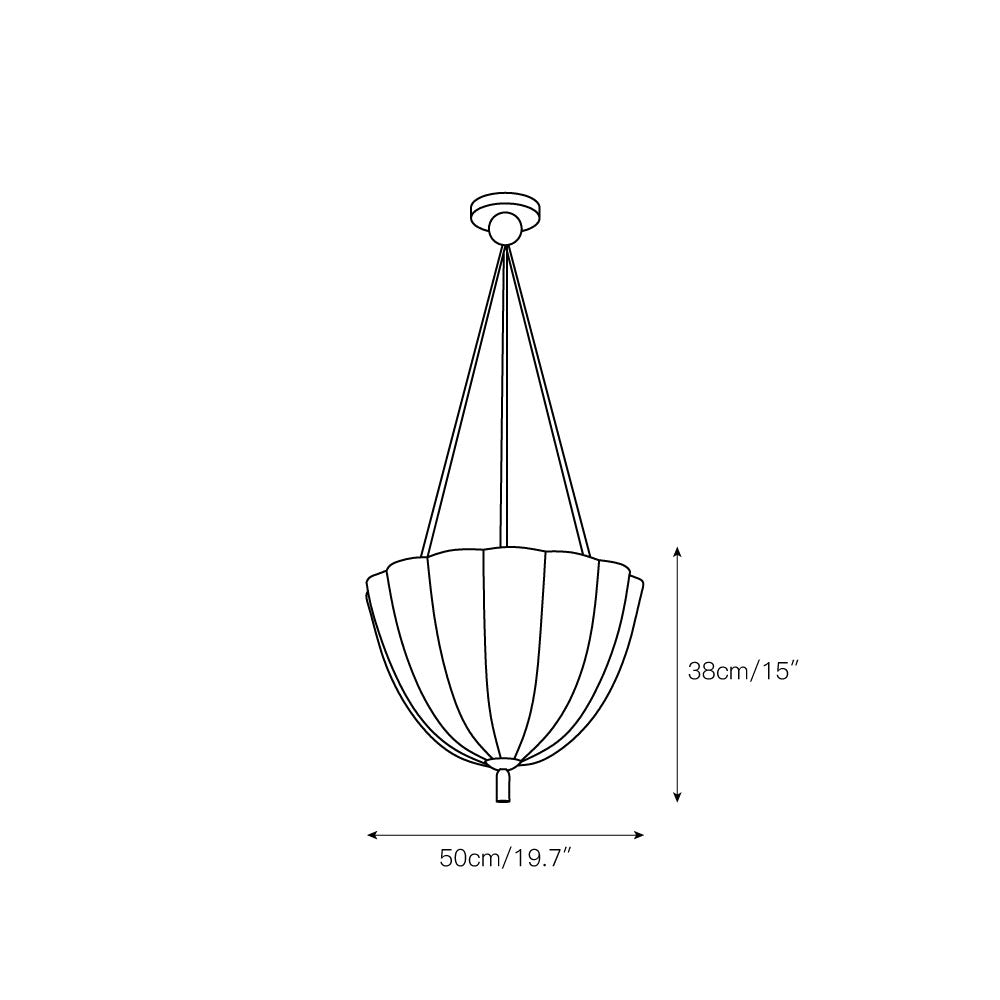 Vavelel Modern Minimalist Brass Glass Pendant Lamp - Letslighting
