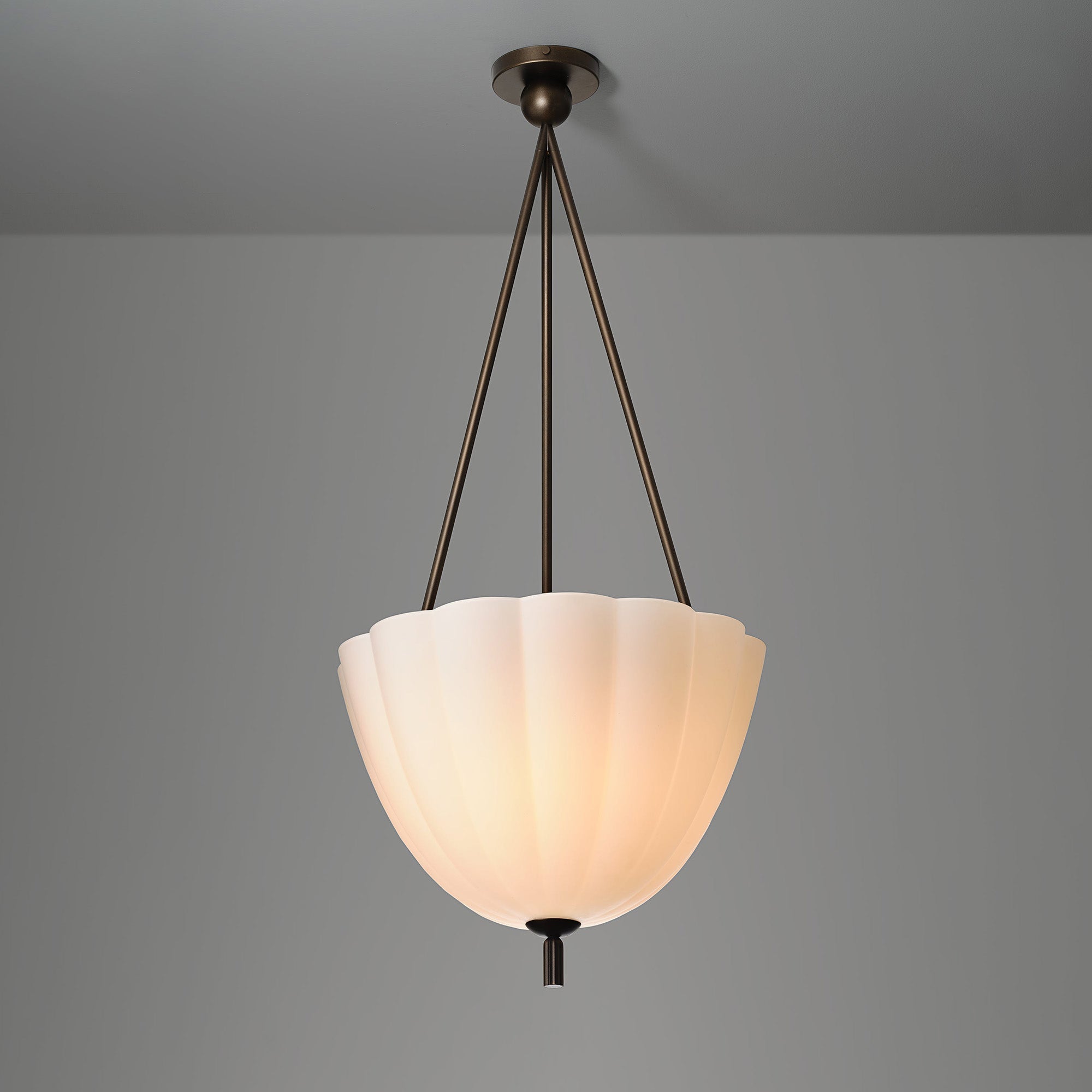 Vavelel Modern Minimalist Brass Glass Pendant Lamp - Letslighting