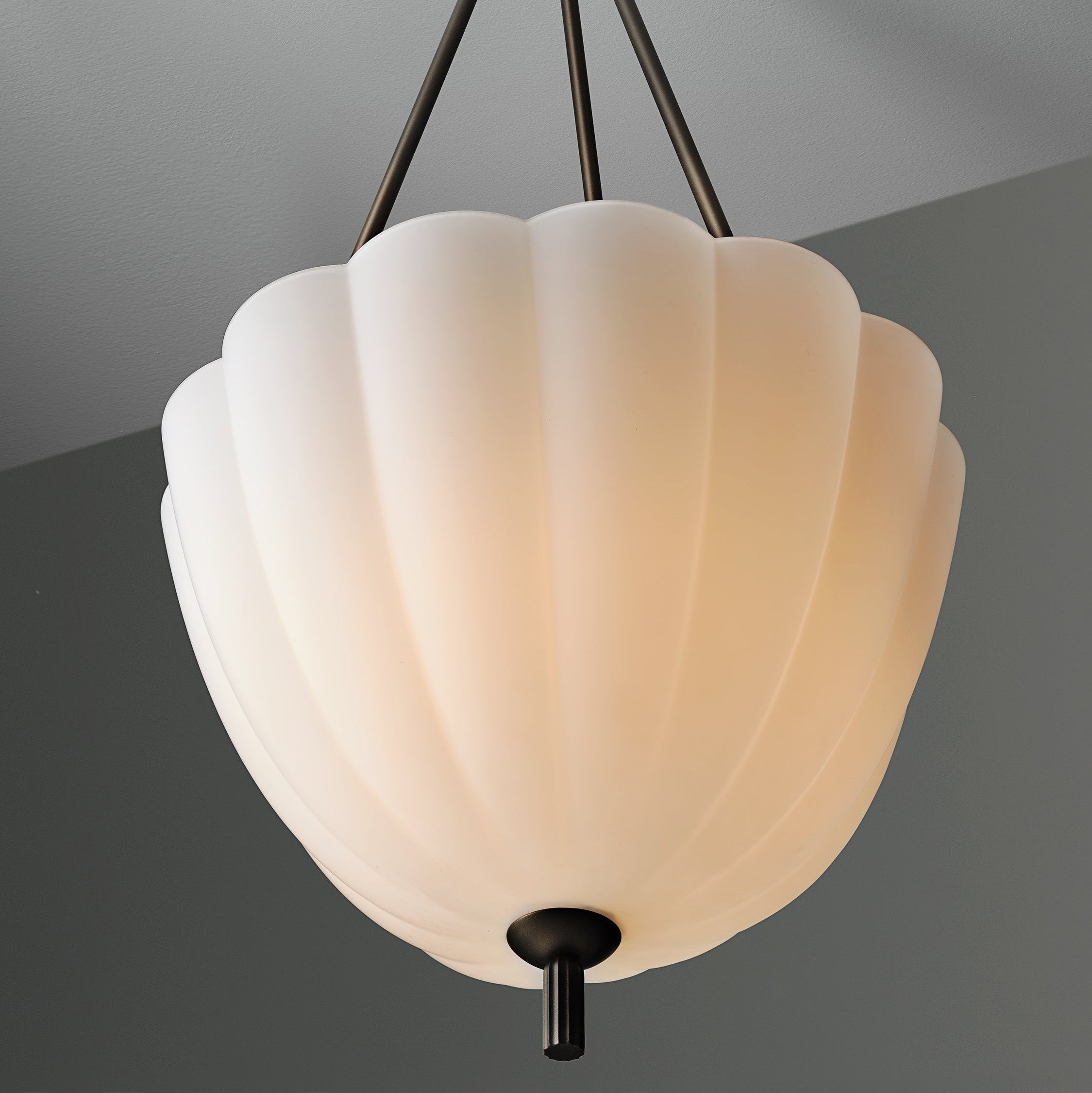 Vavelel Modern Minimalist Brass Glass Pendant Lamp - Letslighting