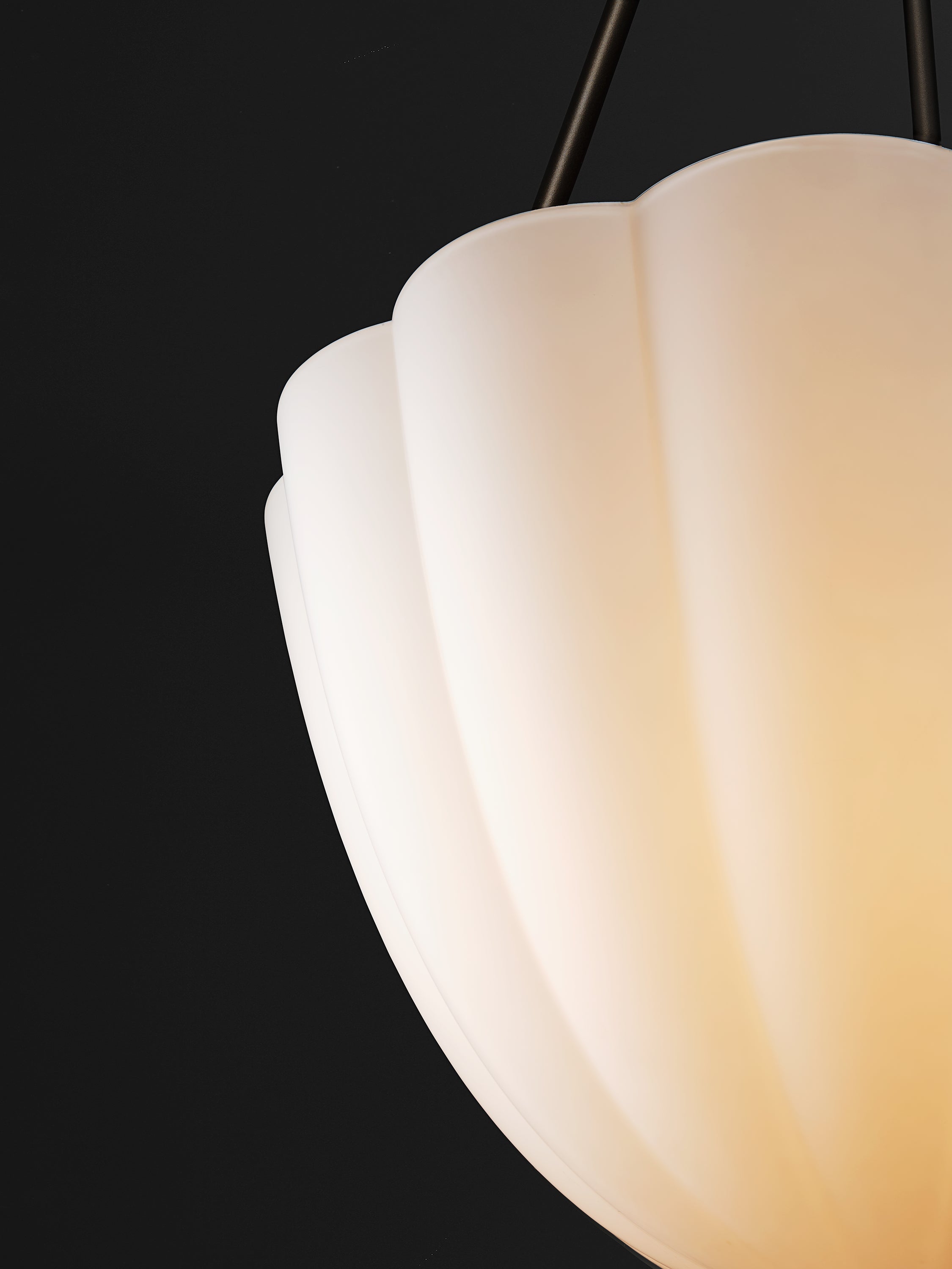 Vavelel Modern Minimalist Brass Glass Pendant Lamp - Letslighting