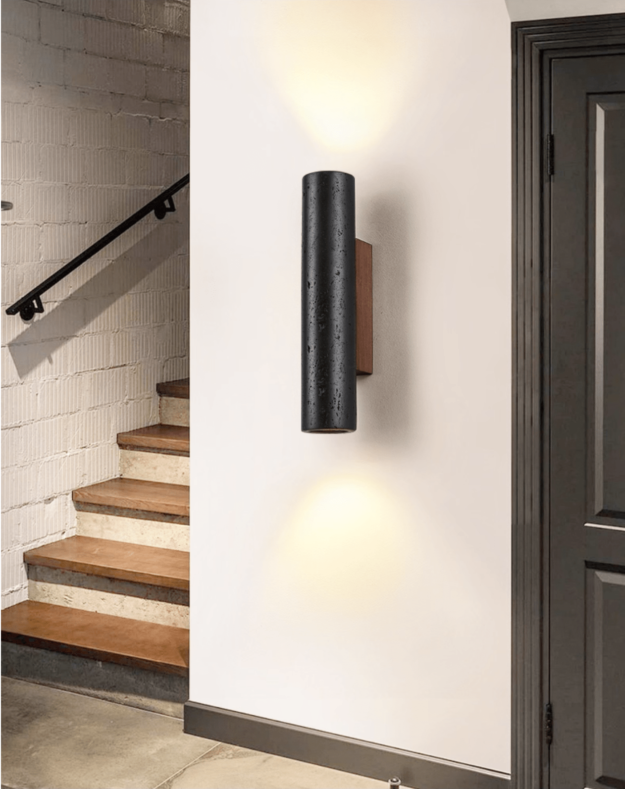 Volcanic Noir Wall Sconce - Letslighting