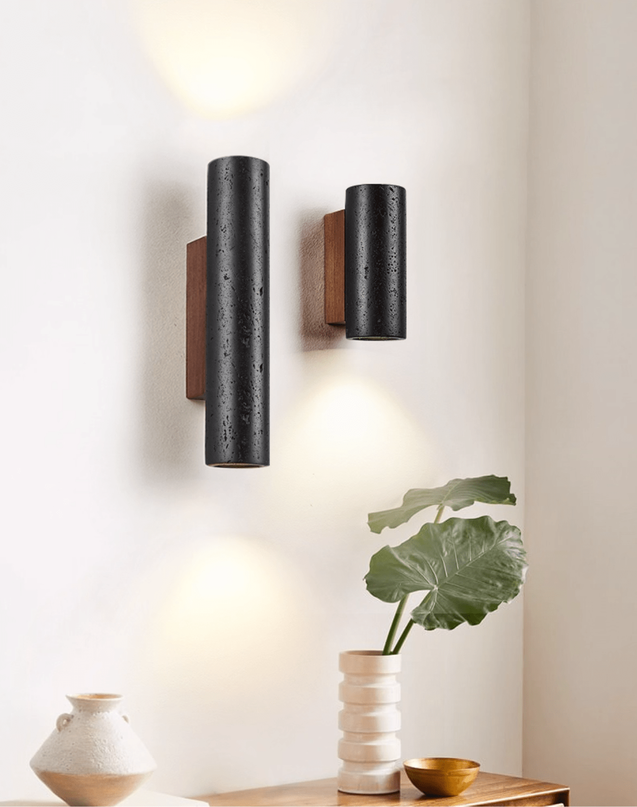 Volcanic Noir Wall Sconce - Letslighting