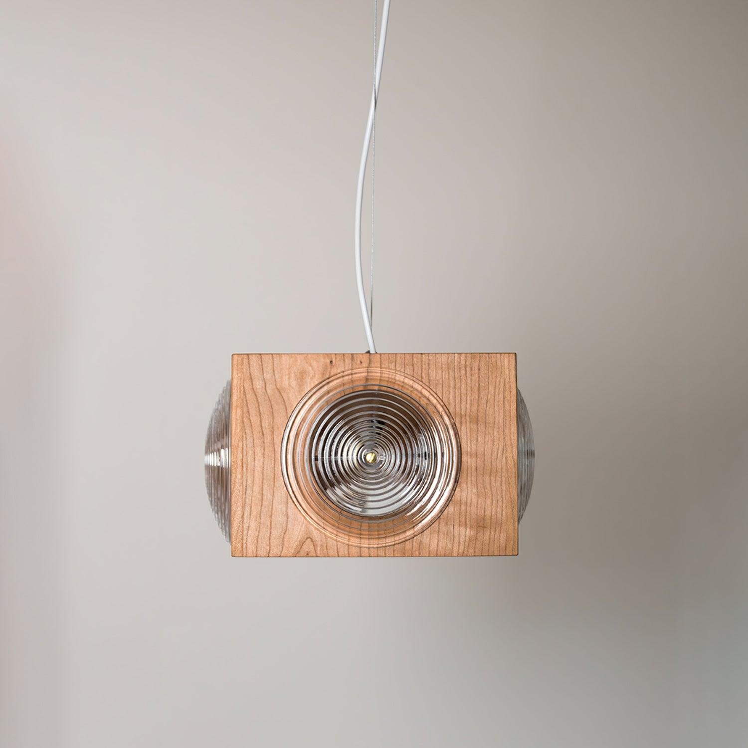 Allaeira Premium Nordic Art Wood Pendant Lamp - Letslighting