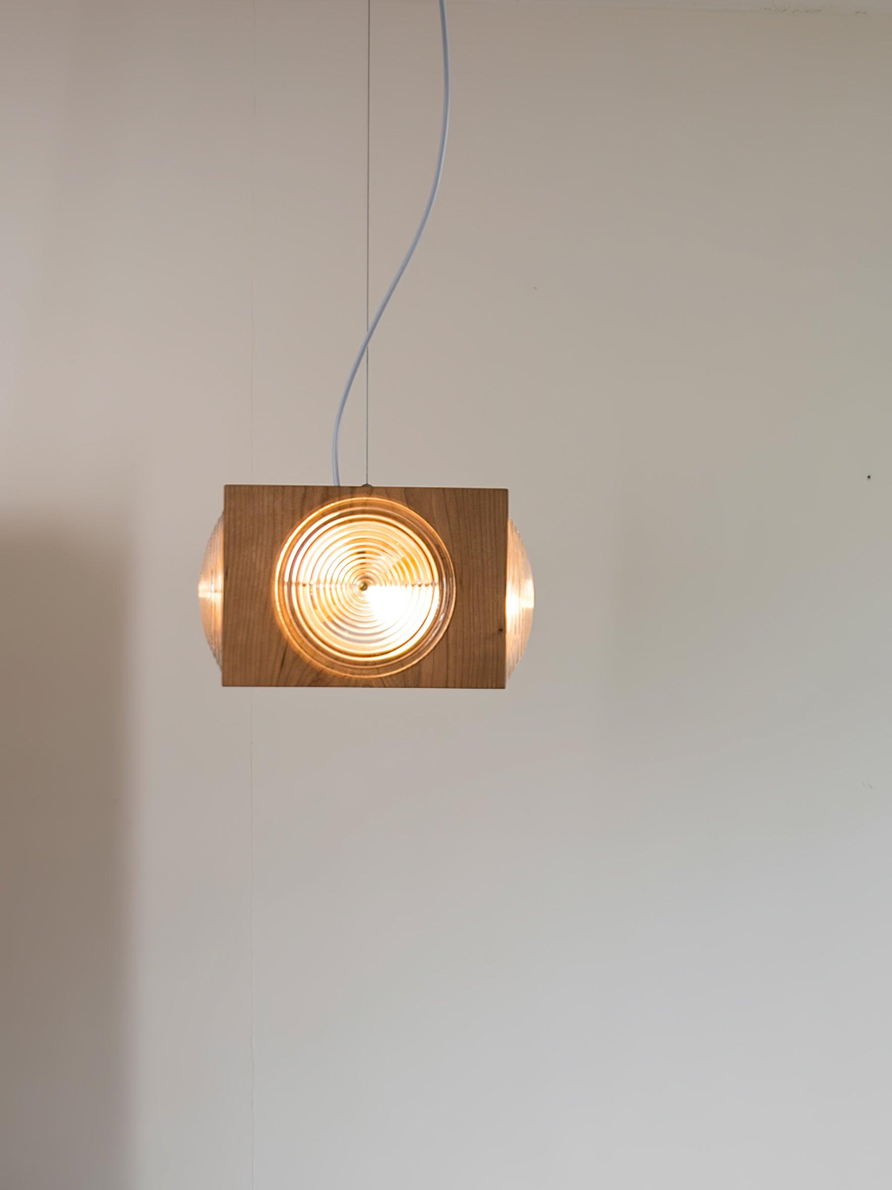 Allaeira Premium Nordic Art Wood Pendant Lamp - Letslighting