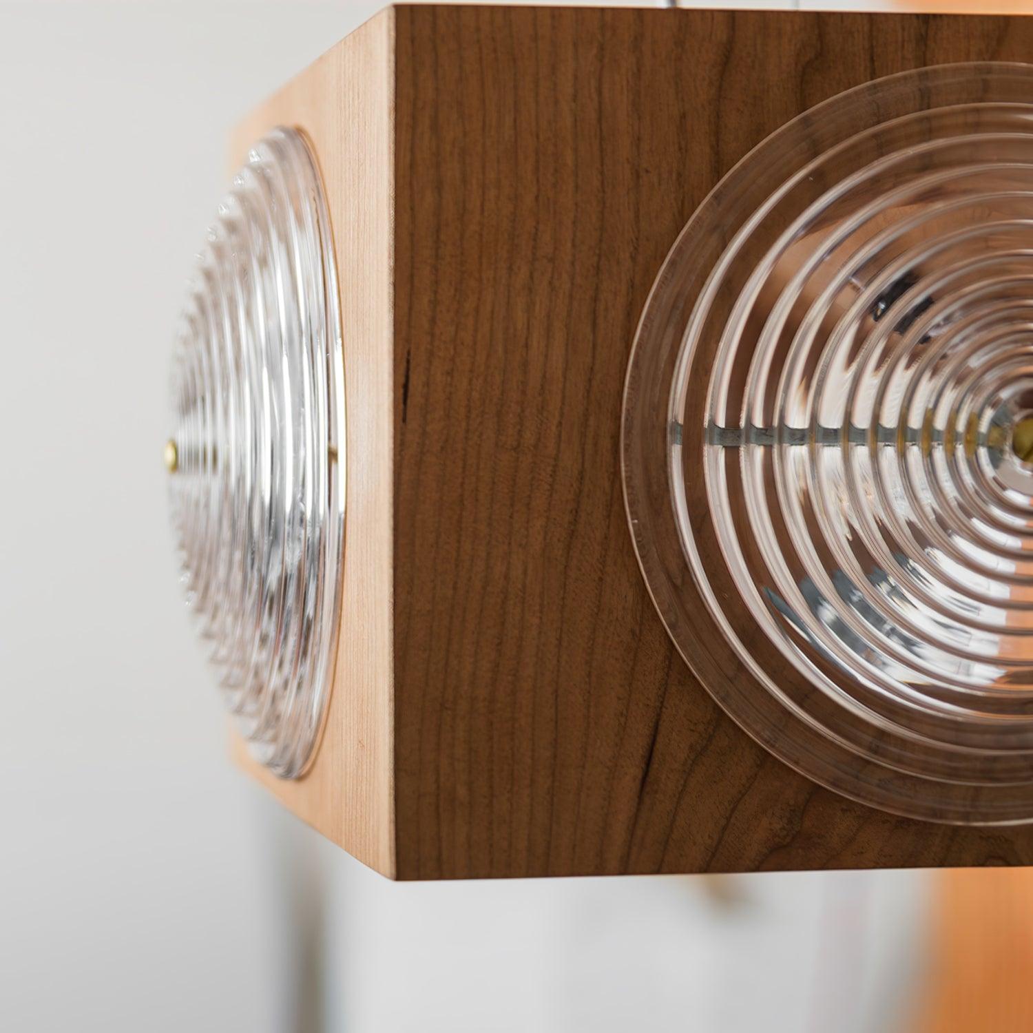 Allaeira Premium Nordic Art Wood Pendant Lamp - Letslighting
