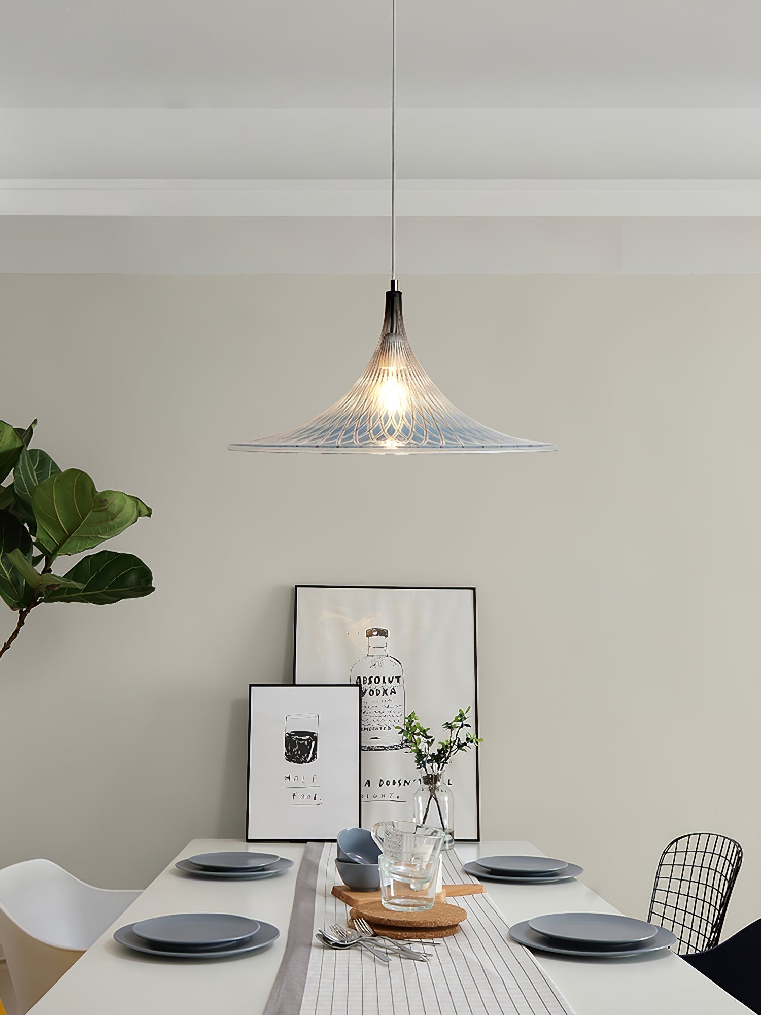 Calire Premium Nordic Art Pendant Light - Letslighting