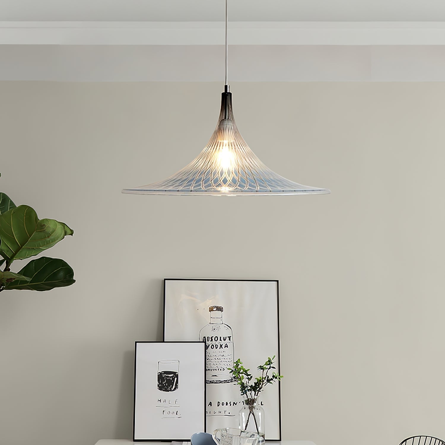 Calire Premium Nordic Art Pendant Light - Letslighting