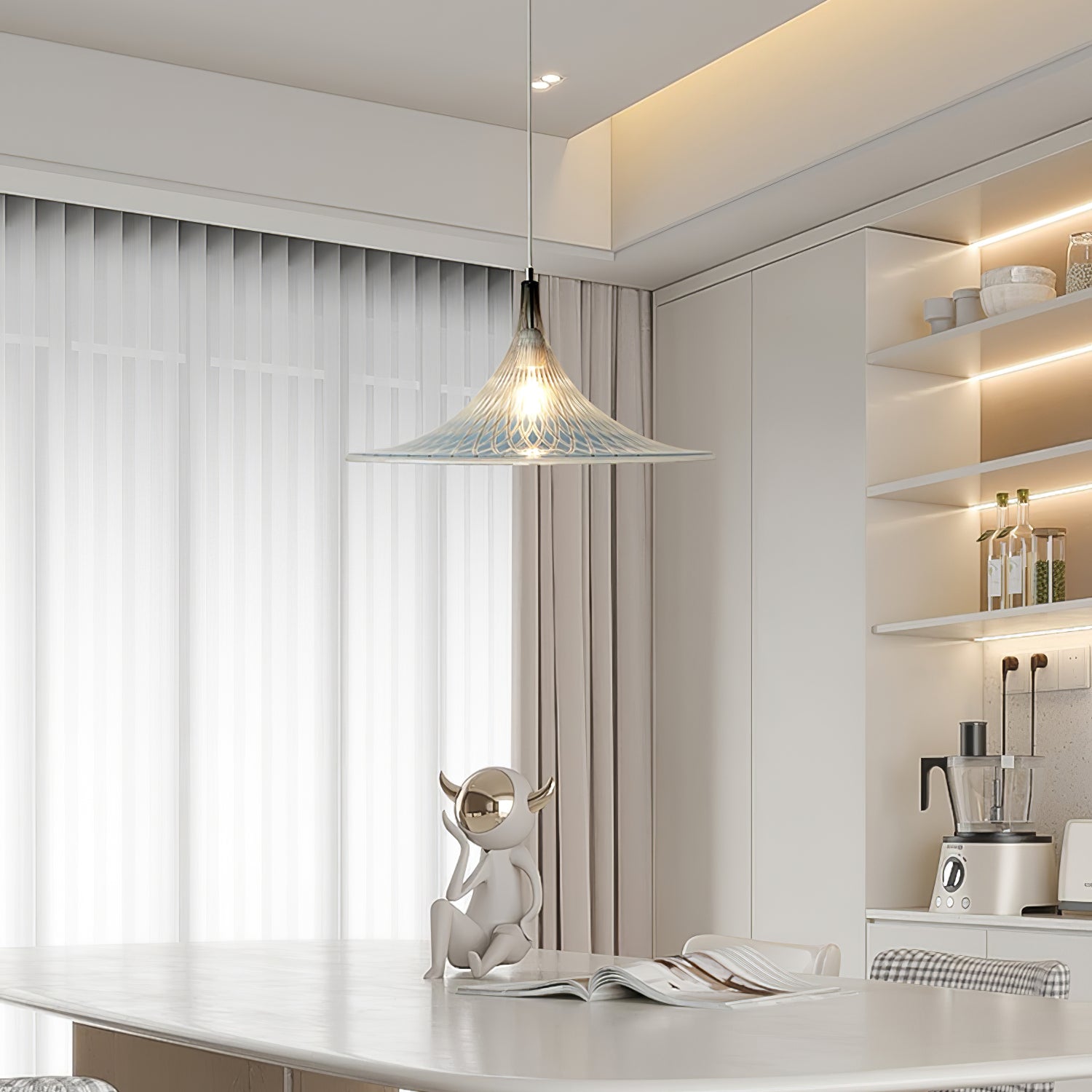Calire Premium Nordic Art Pendant Light - Letslighting